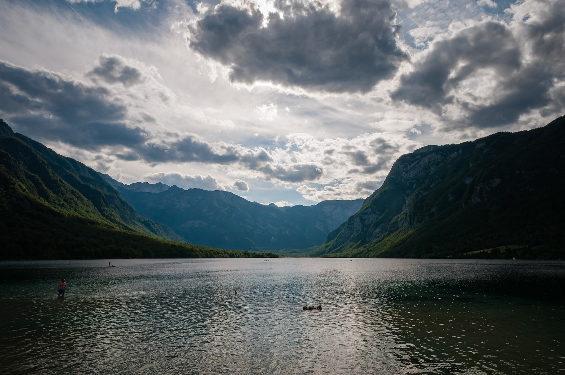 Lac de Bohinj, Slovénie