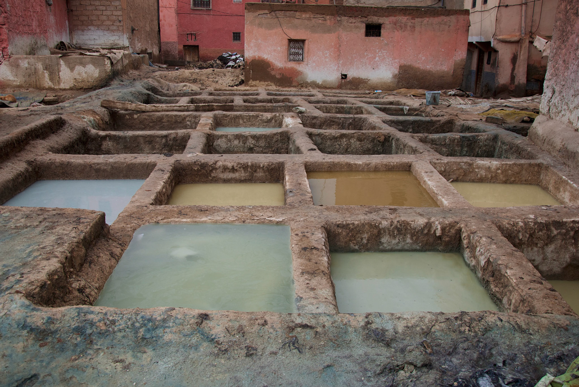 Quartier des tanneurs, Marrakech