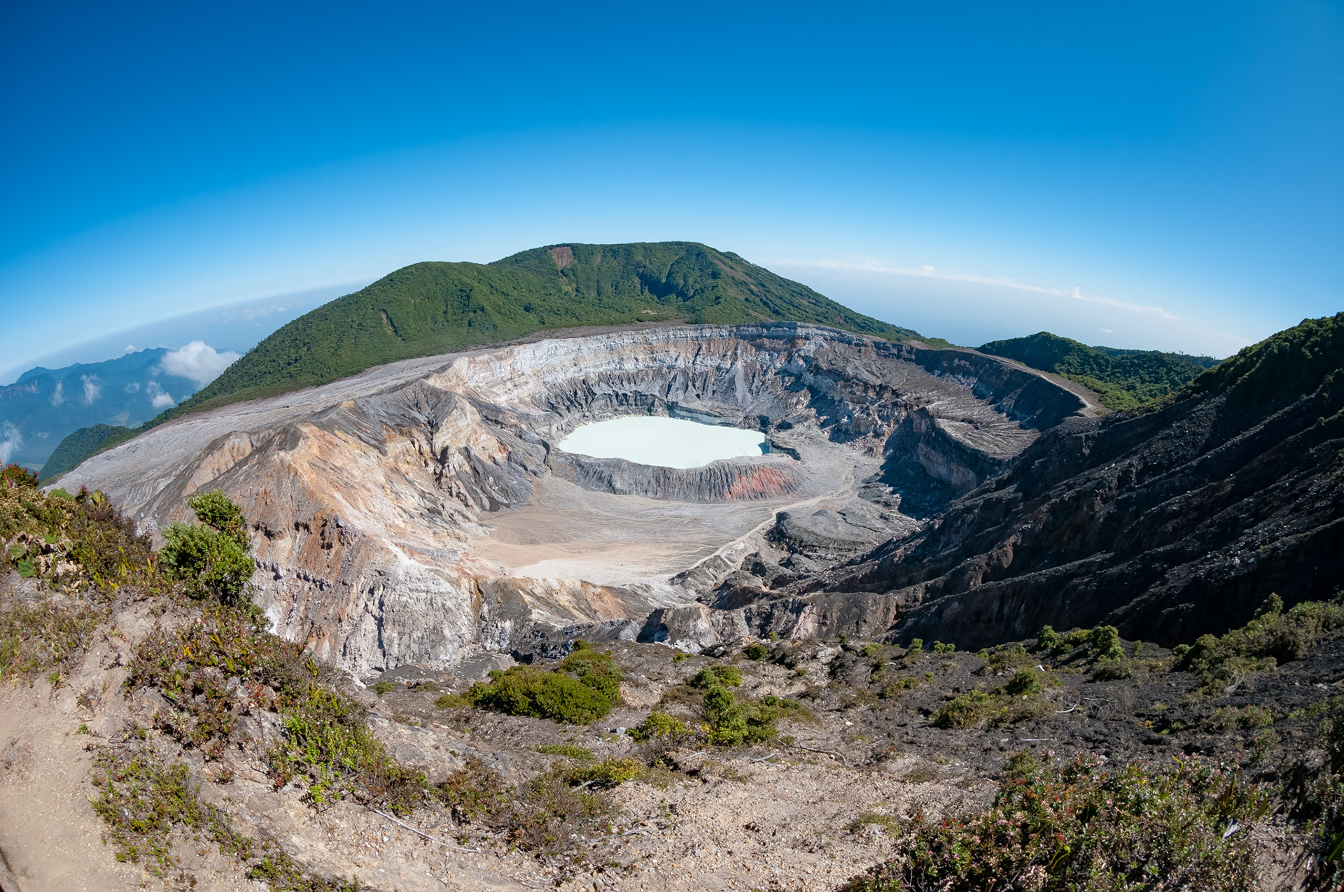 Crater principal, Parque National Volcàn Poas