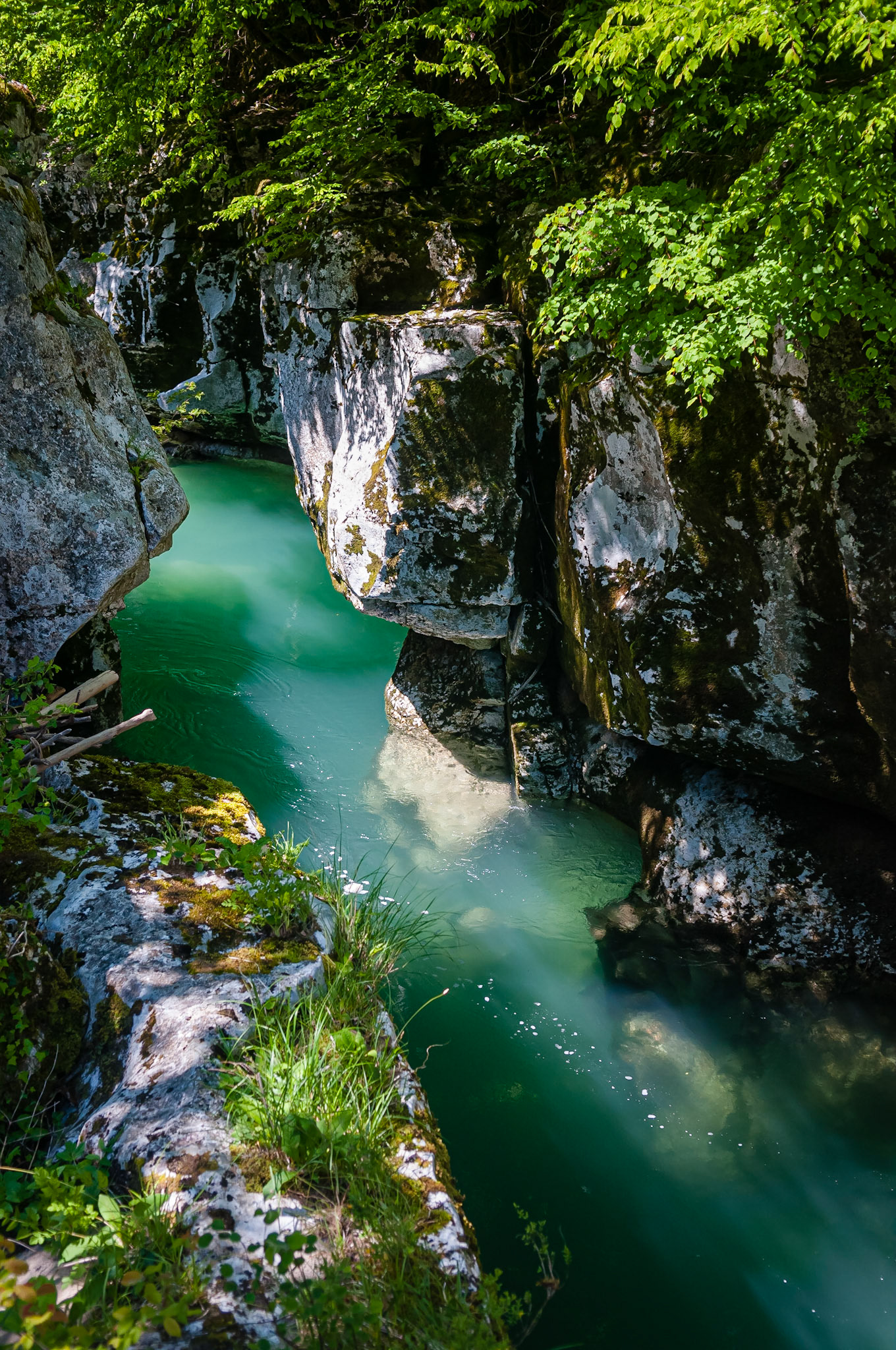 Les pertes de la Valserine, France
