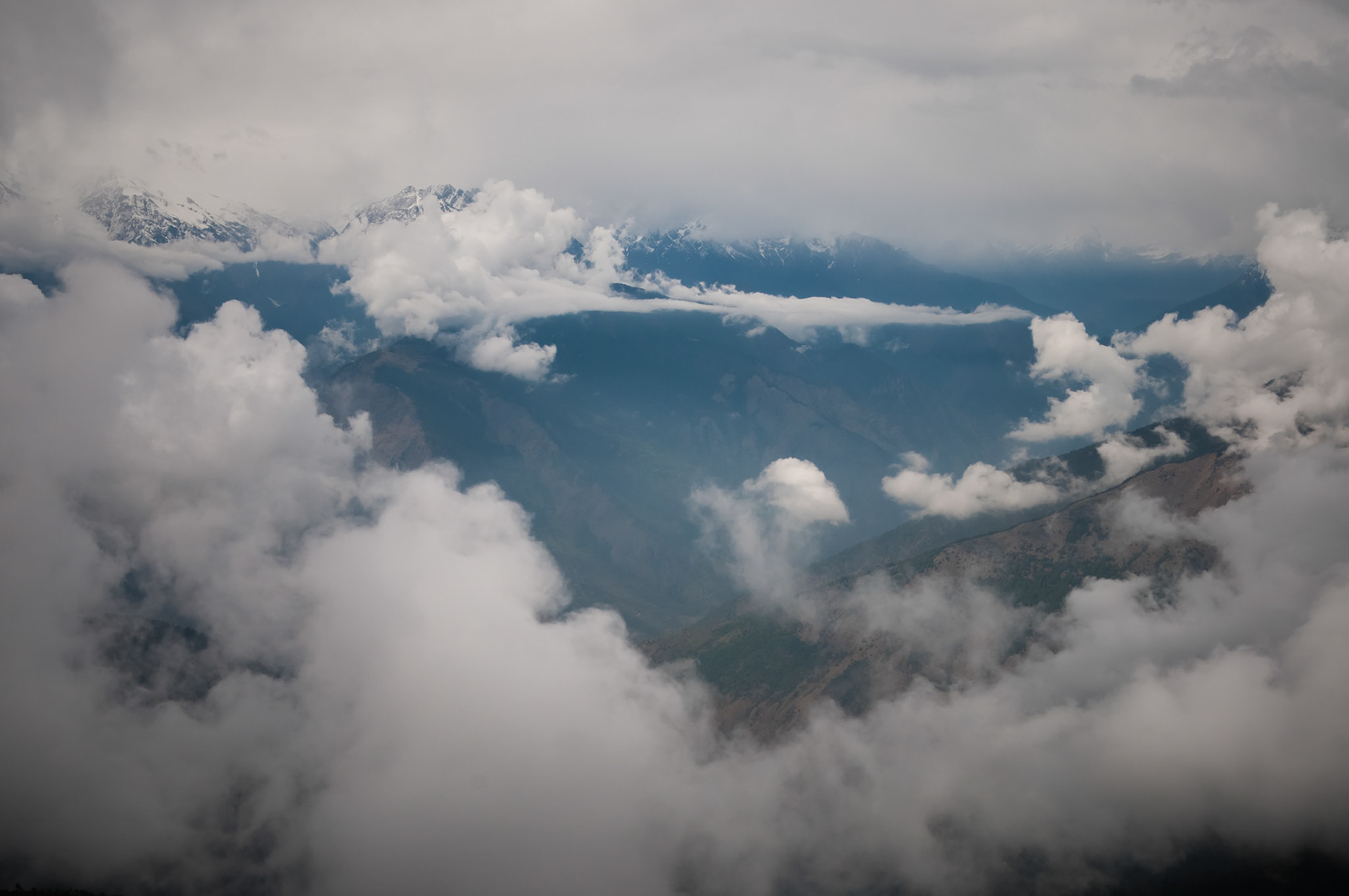 Entre Laurebina (3910m) et Gosaikund Pass (4165m)