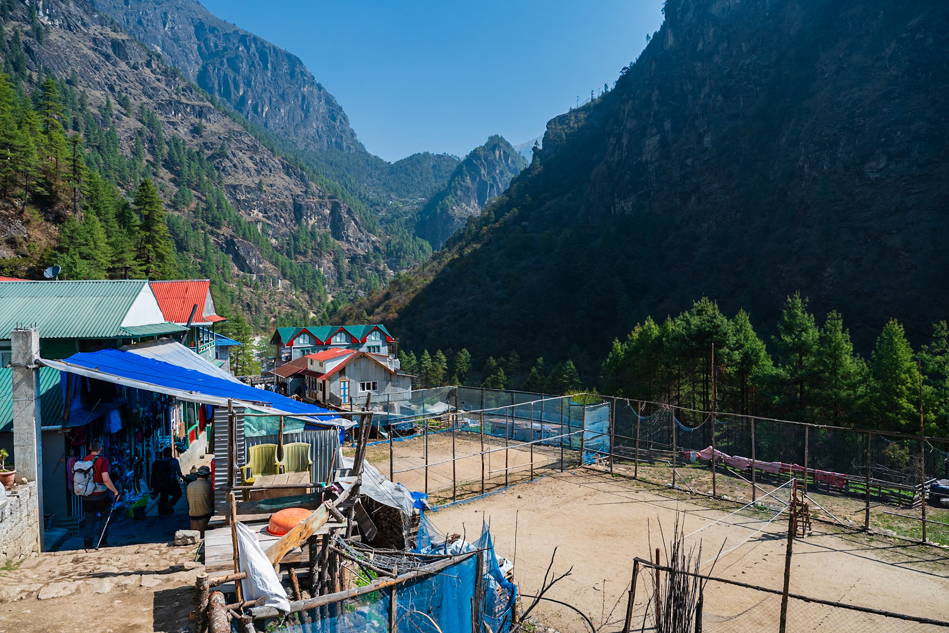 Day 2 - Phakding (2'610 m) to Namche Bazaar (3'446 m)