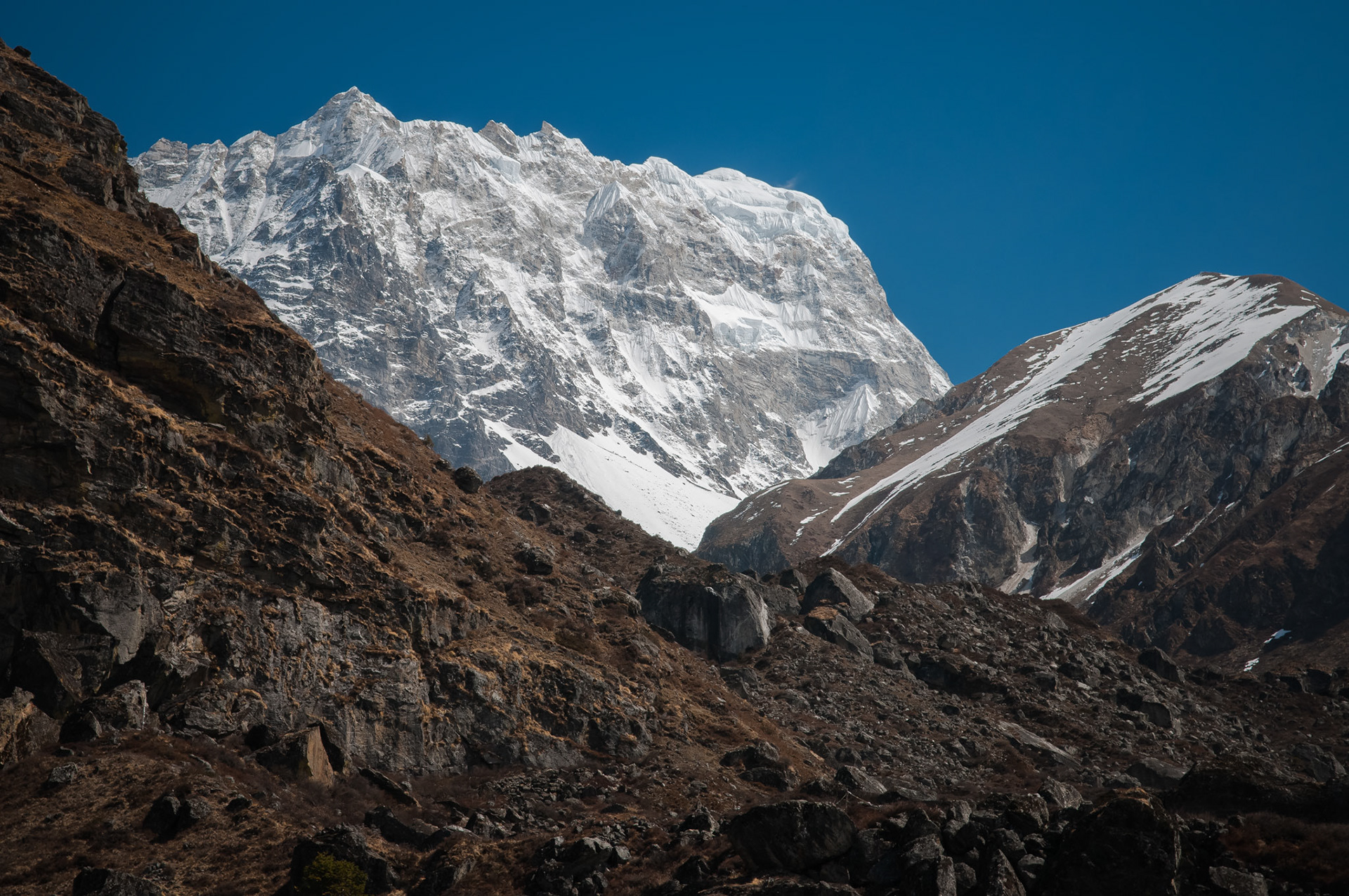 Entre Langtang (3430m) et Kyanjin Gumba (3830m)