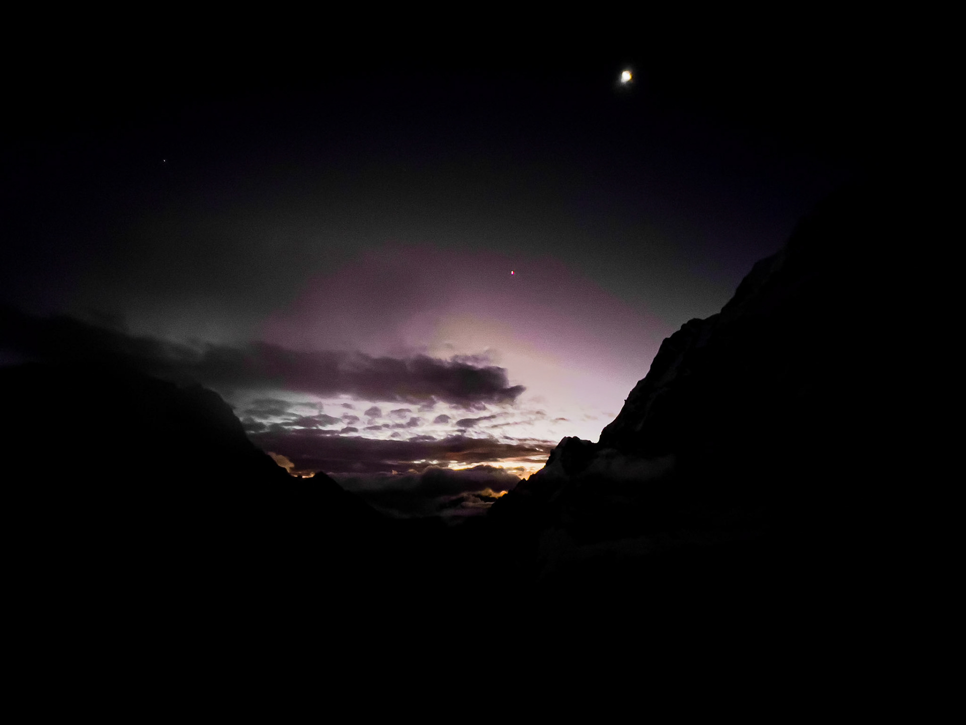 Salcantay Trek, Camp de Base 1