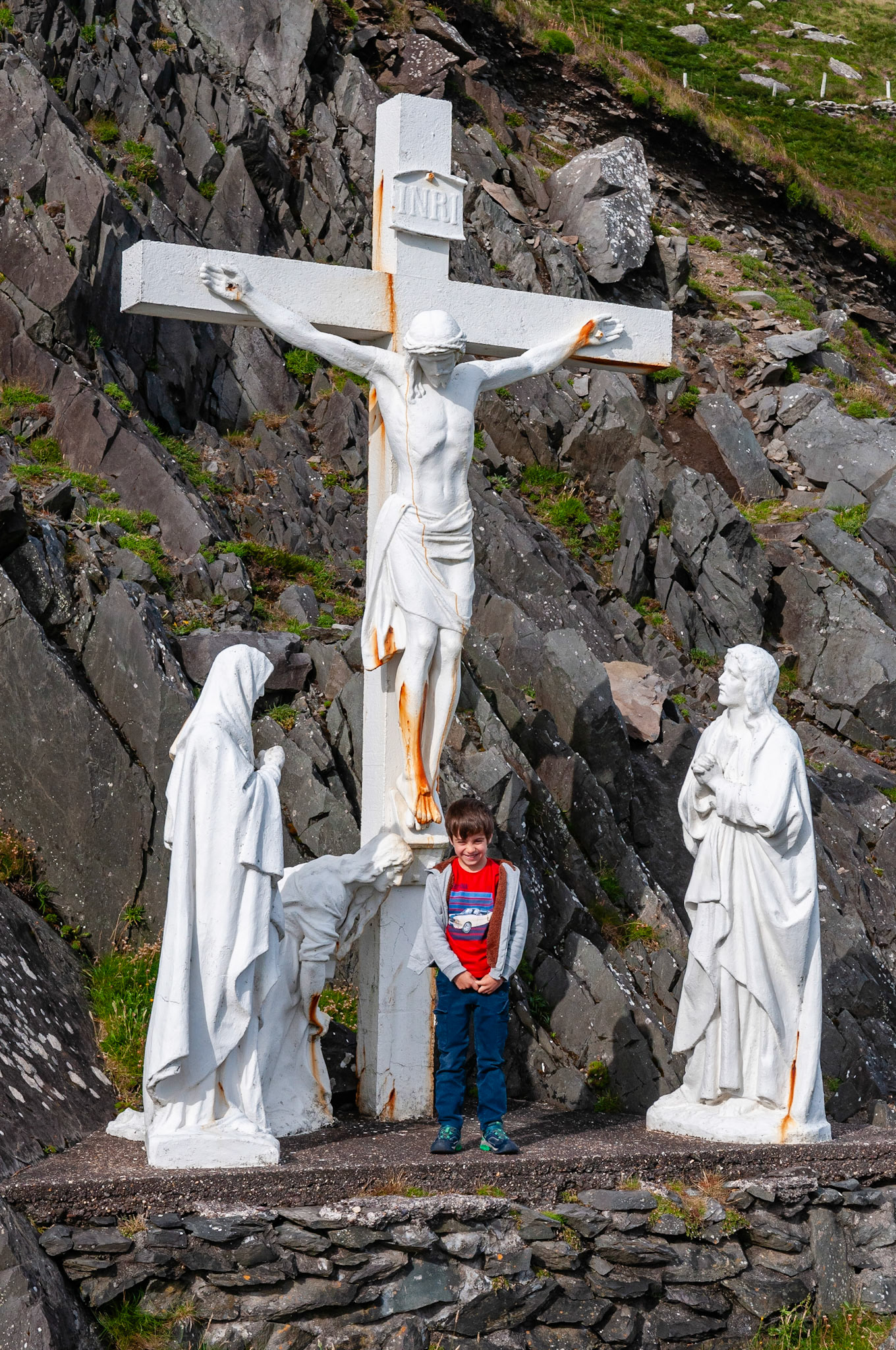 Cross at Slea Head Road, County Kerry