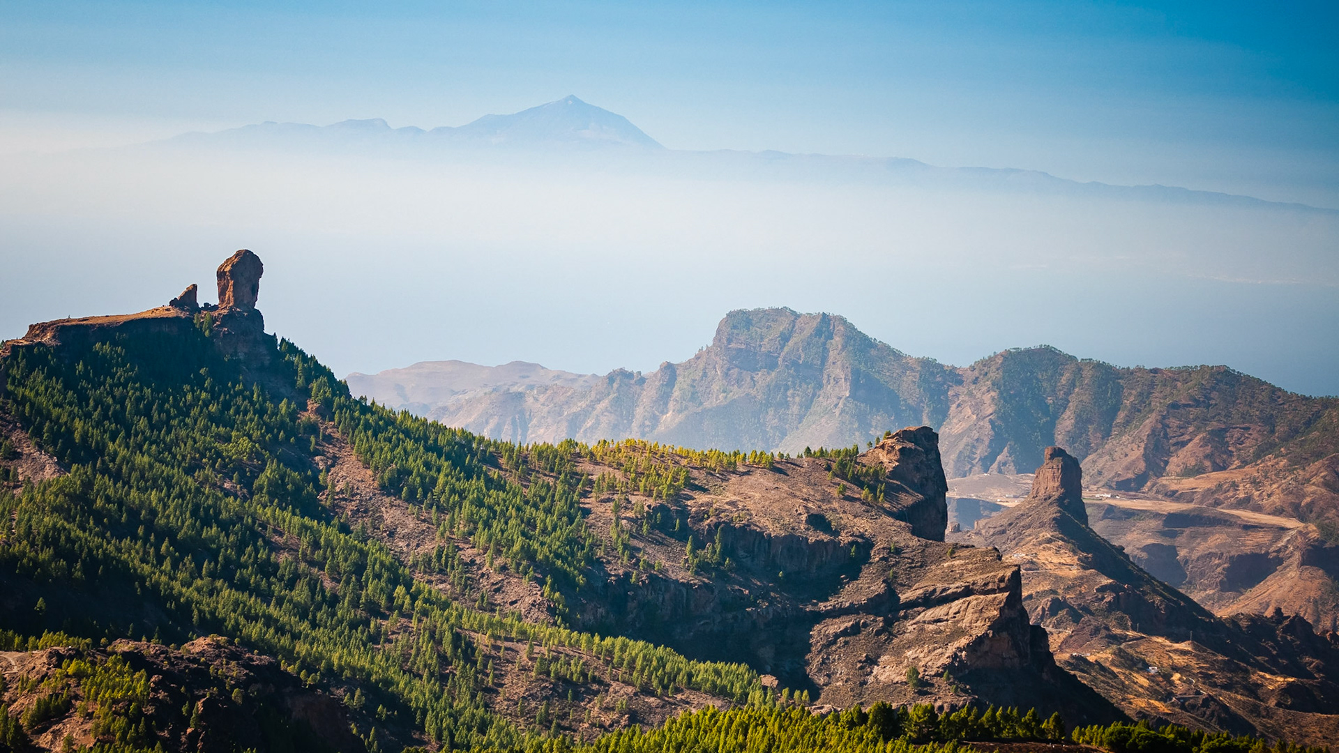 Mirador del Pico de los Pozos de la Nieves, Gran Canaria