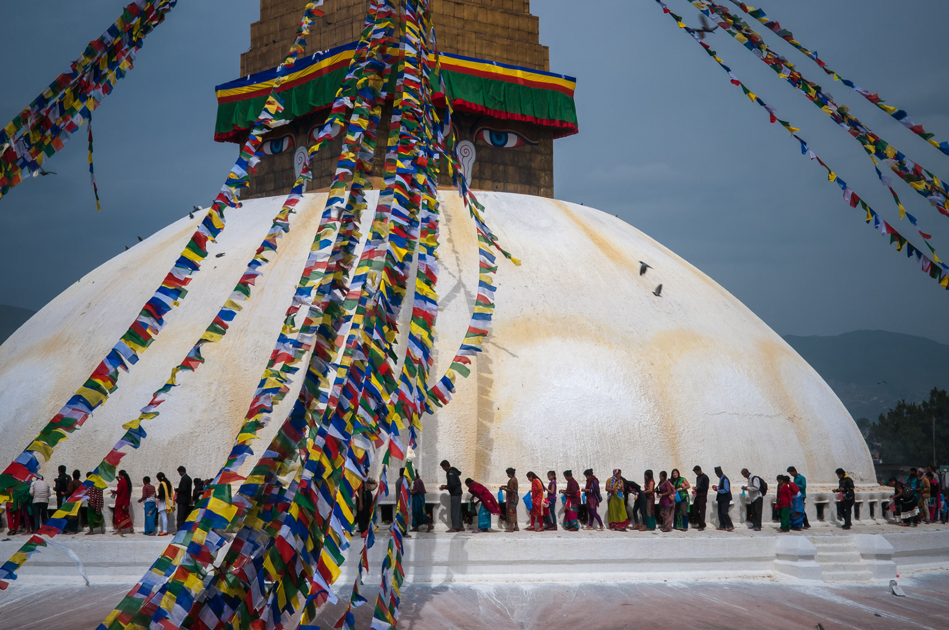 Stupa de Bodhnath, Kathmandou