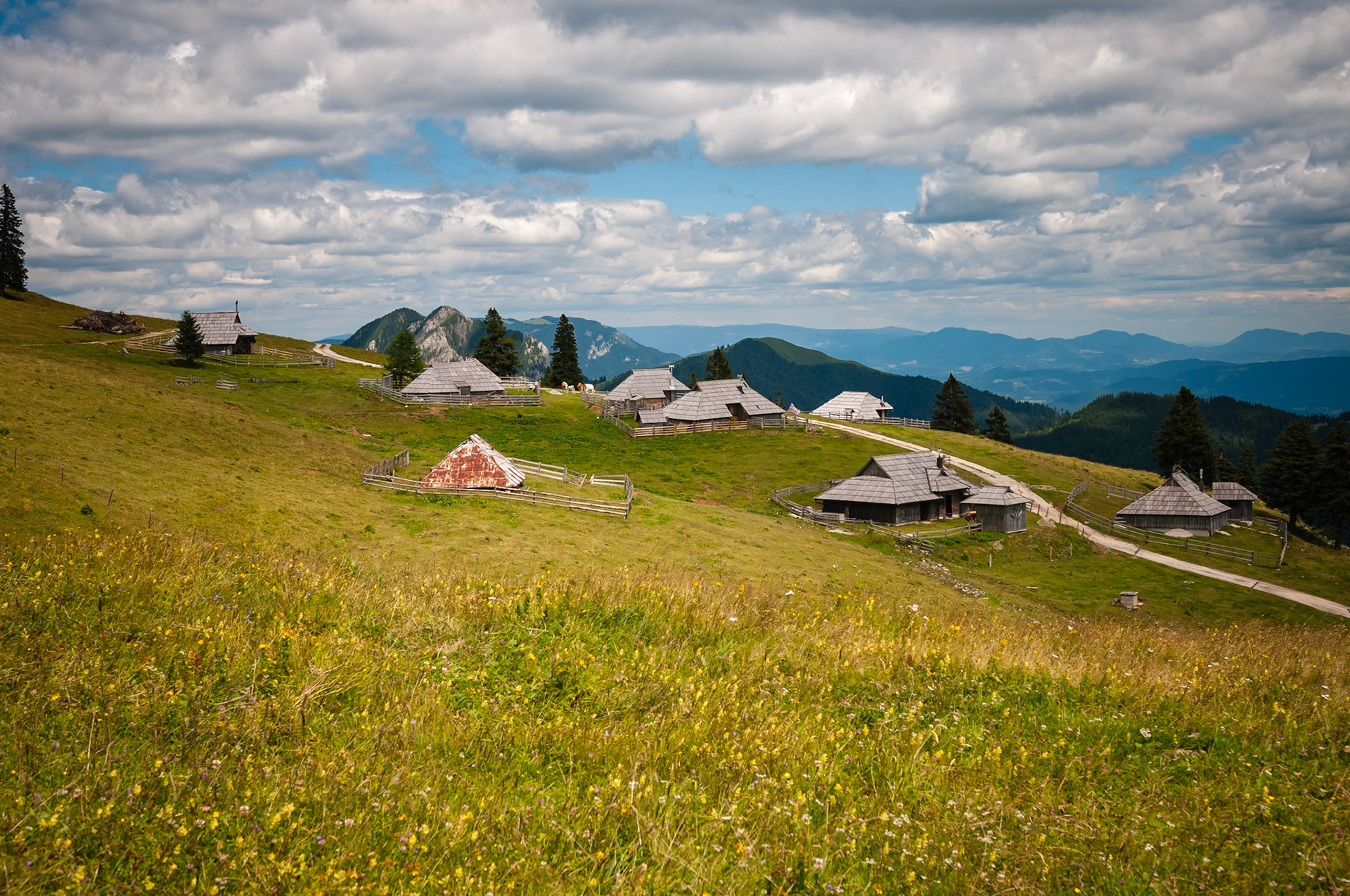 Velika Planina, Slovénie