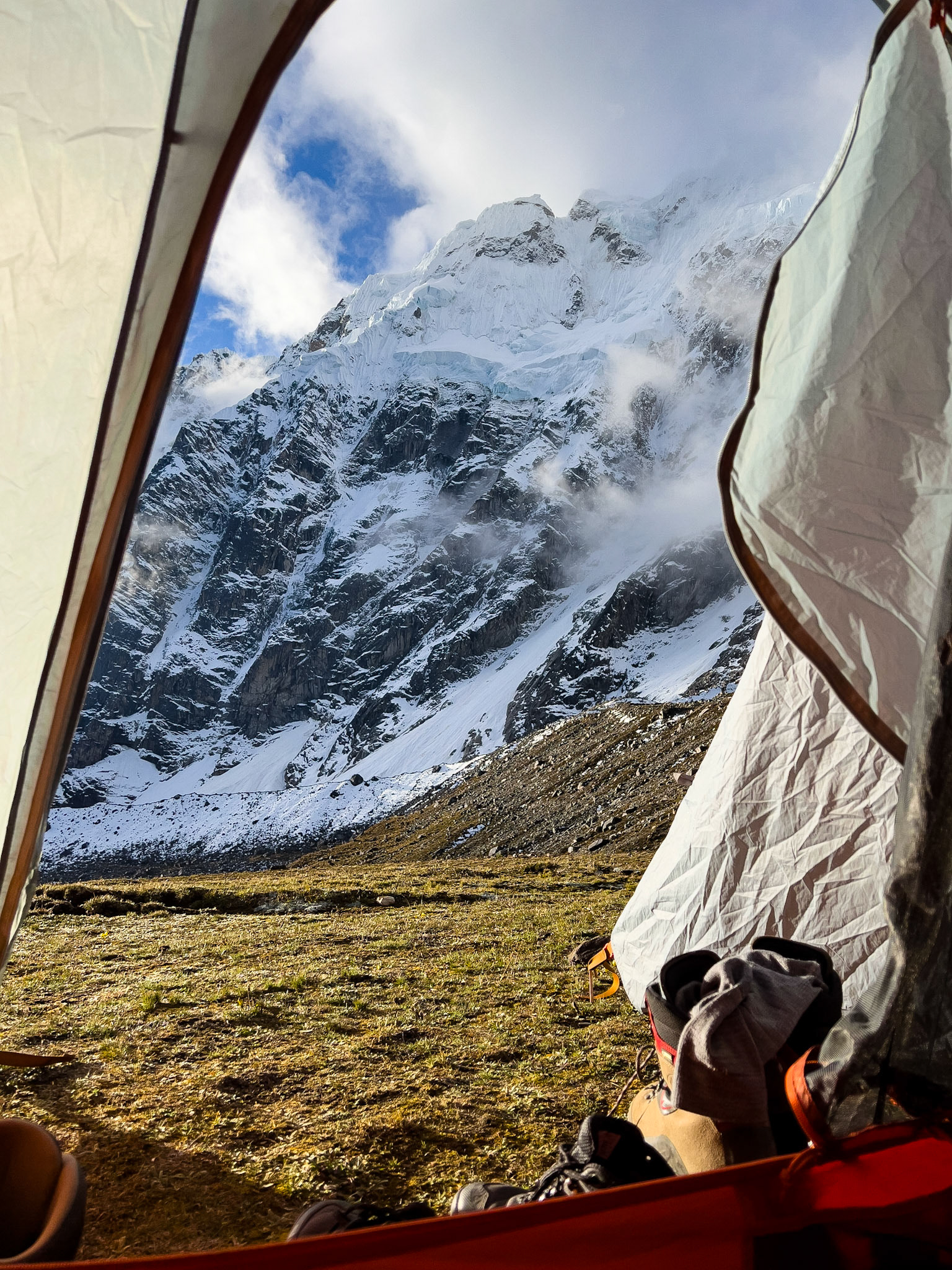 Salcantay Trek, Camp de Base 1