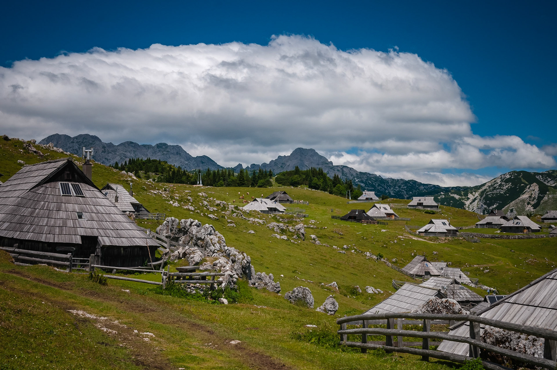 Velika Planina, Slovénie