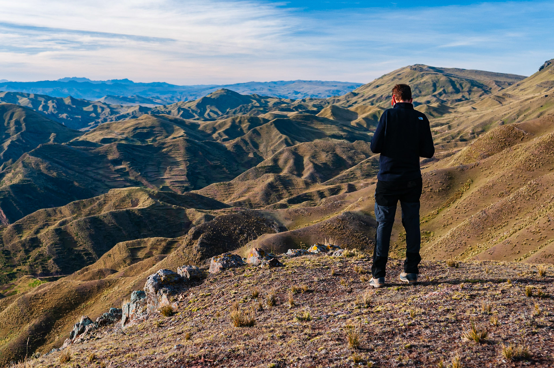 Chemin vers Waqra Pucara