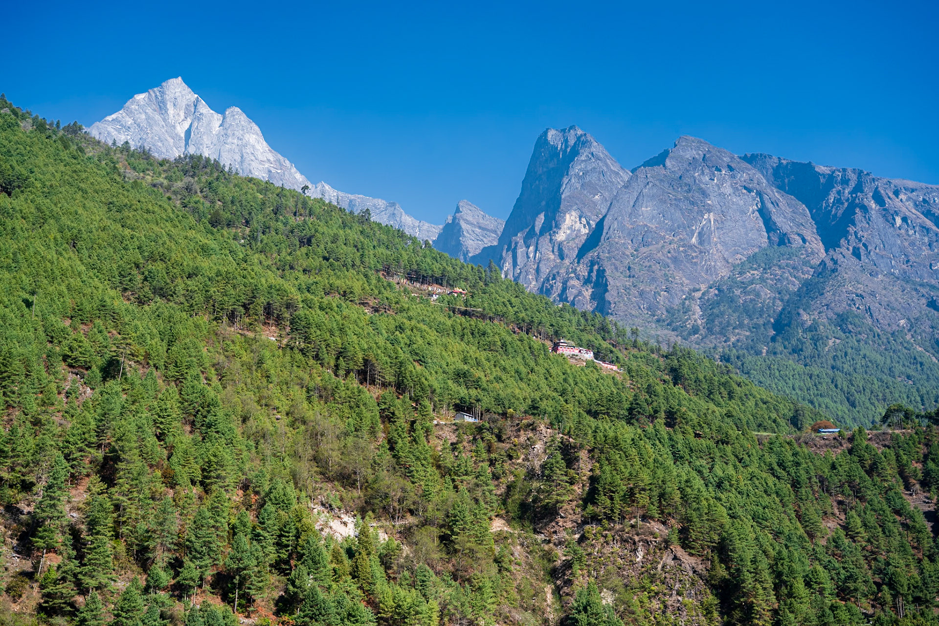 Day 2 - Phakding (2'610 m) to Namche Bazaar (3'446 m)