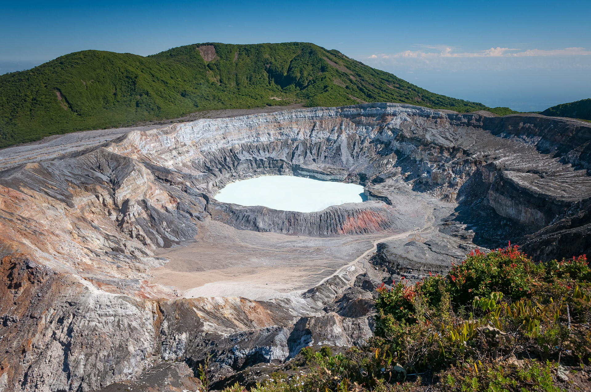 Crater principal, Parque National Volcàn Poas