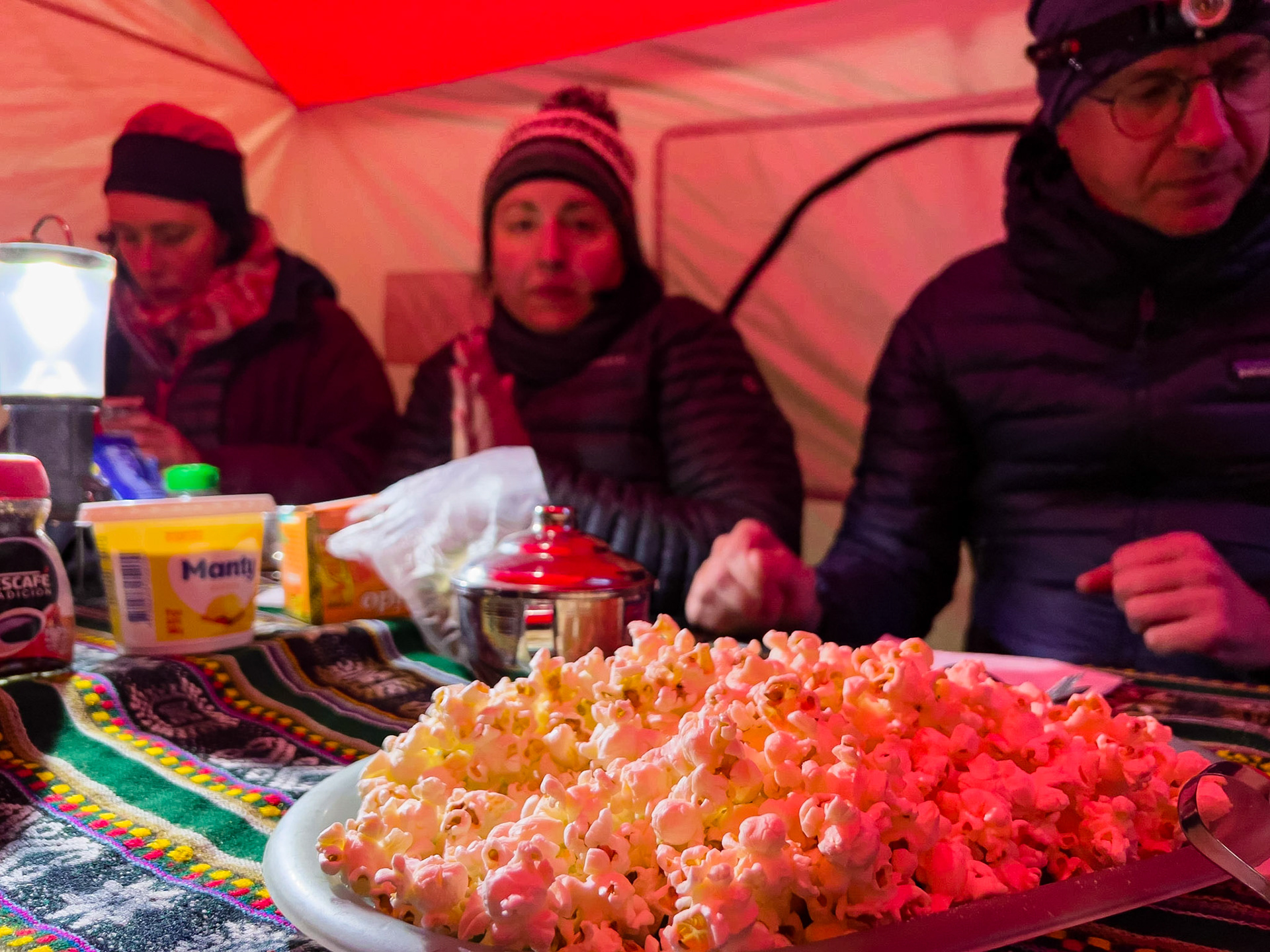 Salcantay Trek, Camp de Base 1