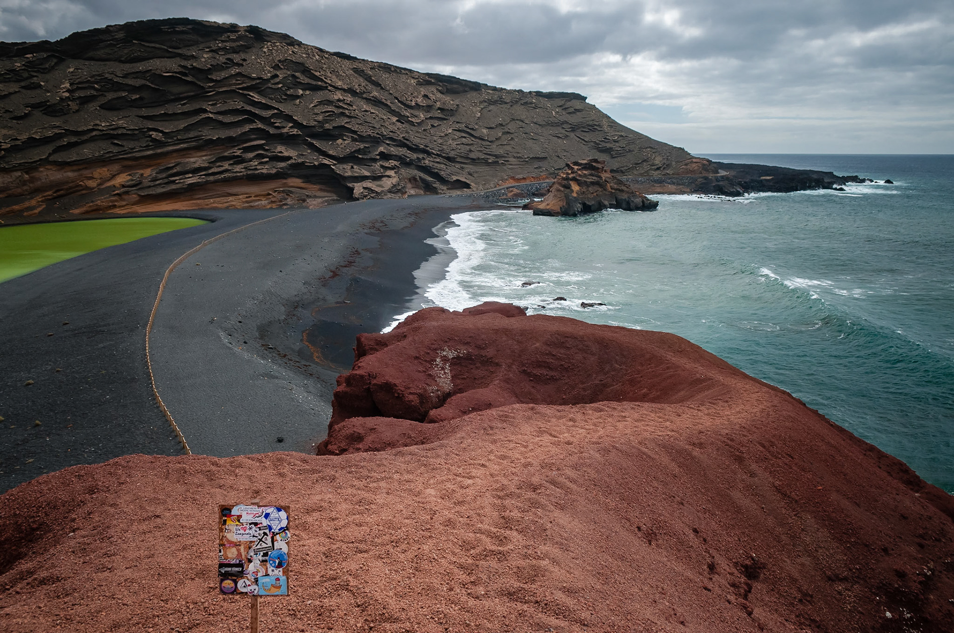 El Lago Verde, El Golfo, Lanzarote