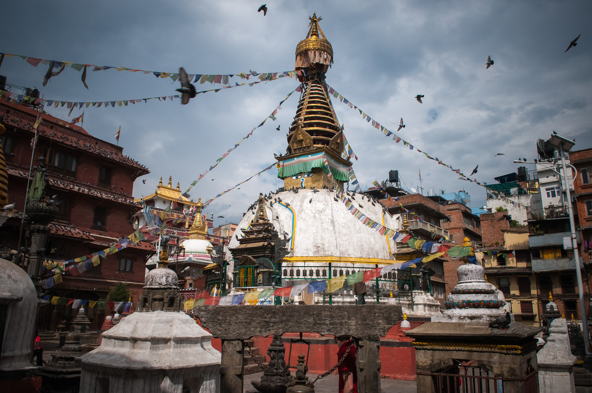Stupa Kathesimbhu, Kathmandou