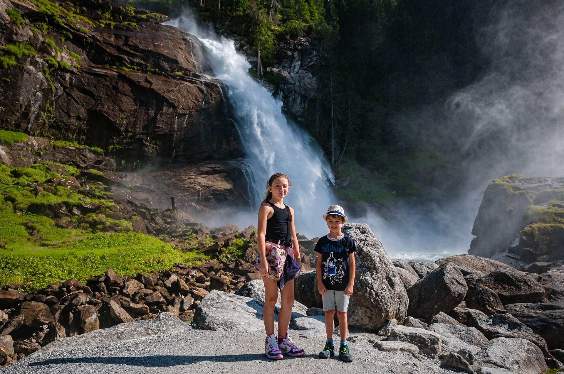 Cascades de Krimml, Autriche