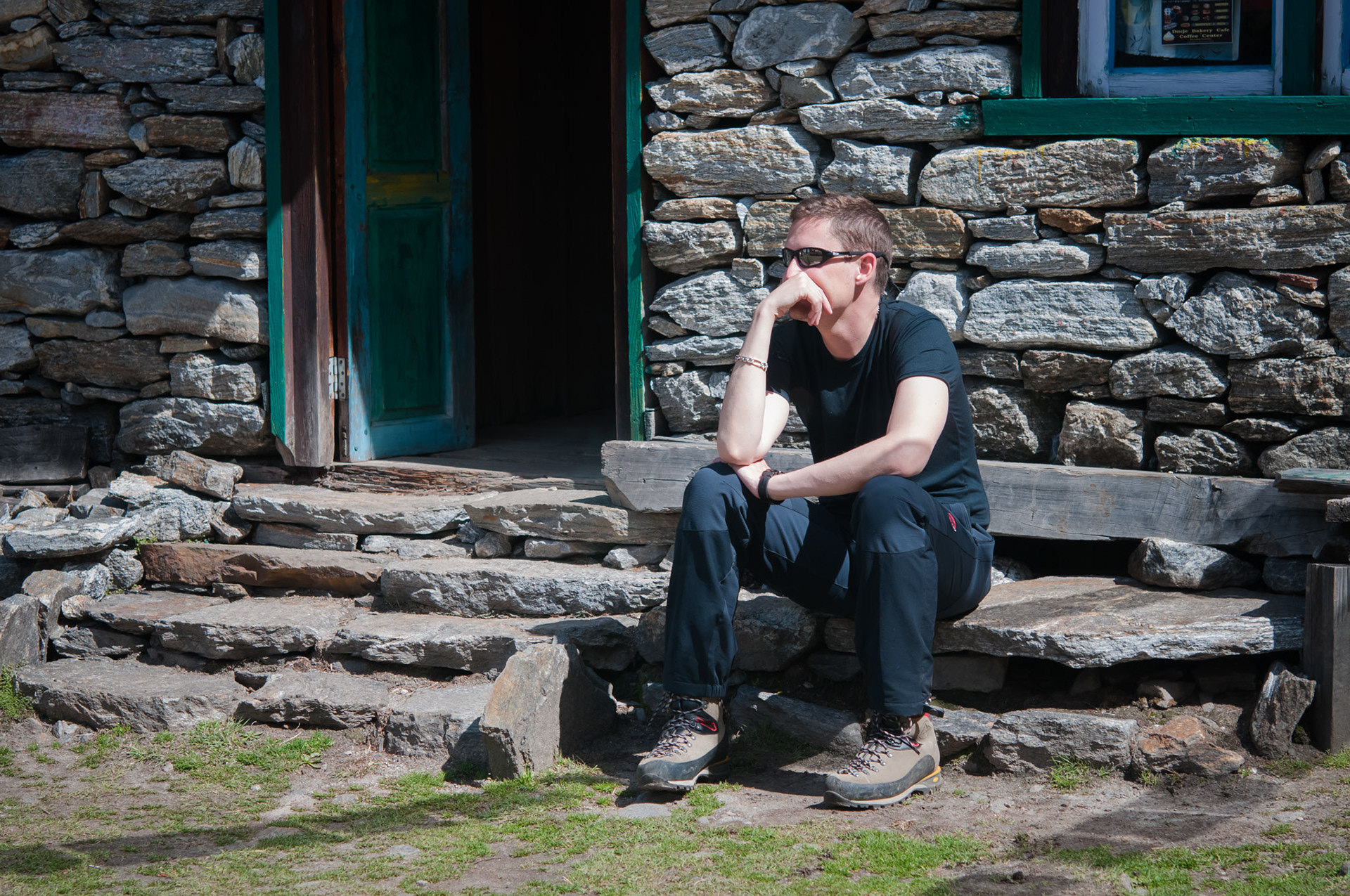 Entre Lama Hotel (2410m) et Langtang (3430m)