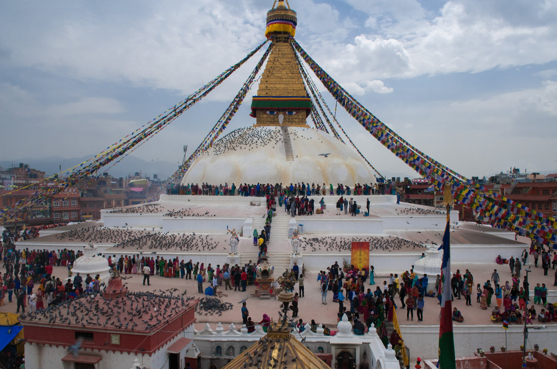 Stupa de Bodhnath, Kathmandou