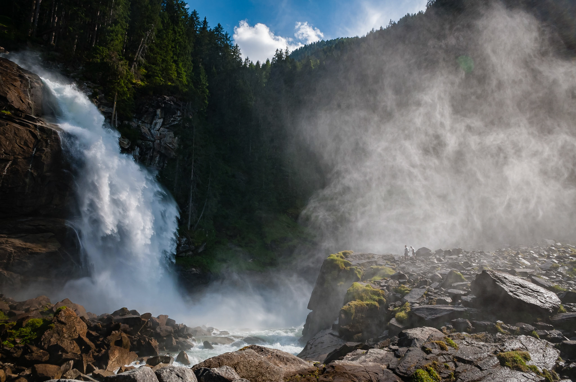 Cascades de Krimml, Autriche