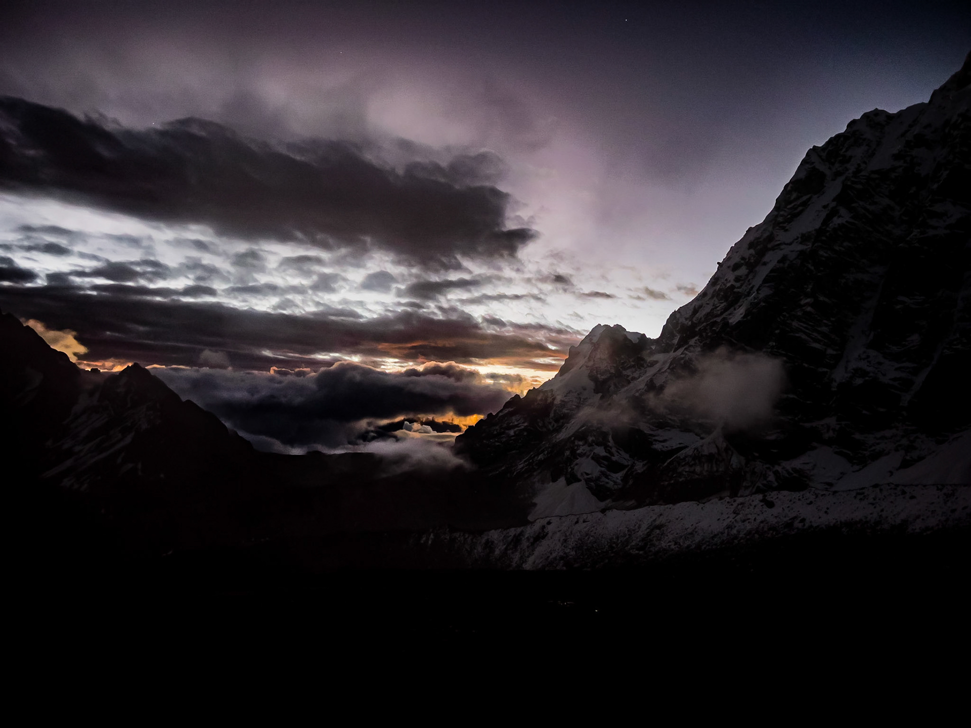 Salcantay Trek, Camp de Base 1