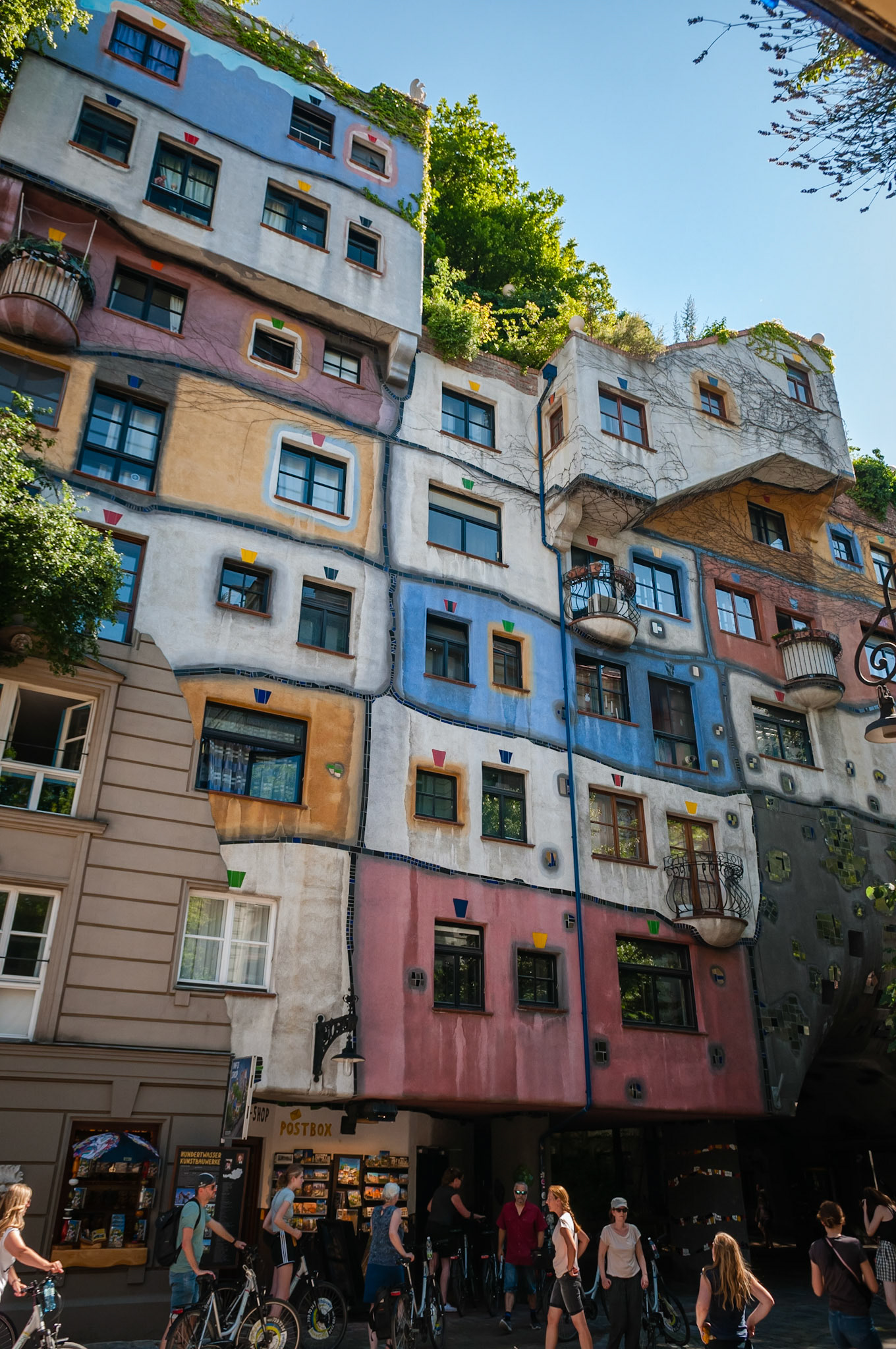 Hundertwasser Village, Vienne, Autriche