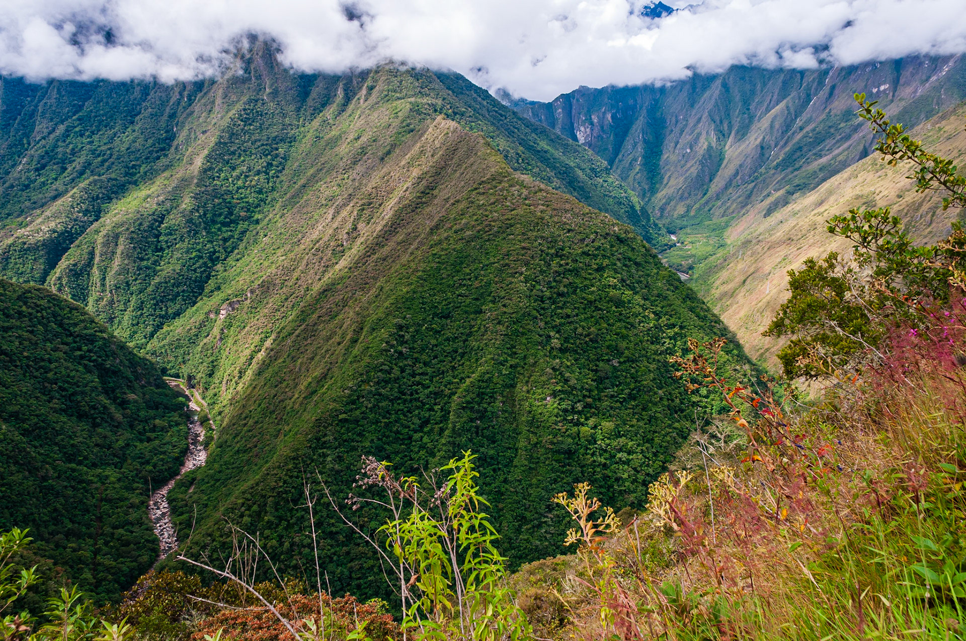 Chemin vers la Porte du Soleil, Machu Picchu