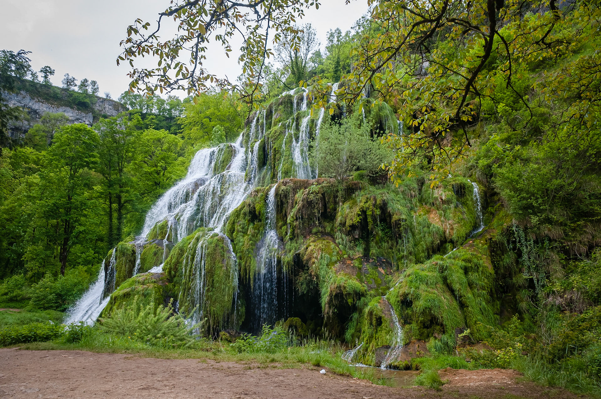 Cascade des tufs, Beaume-les-Messieurs, France
