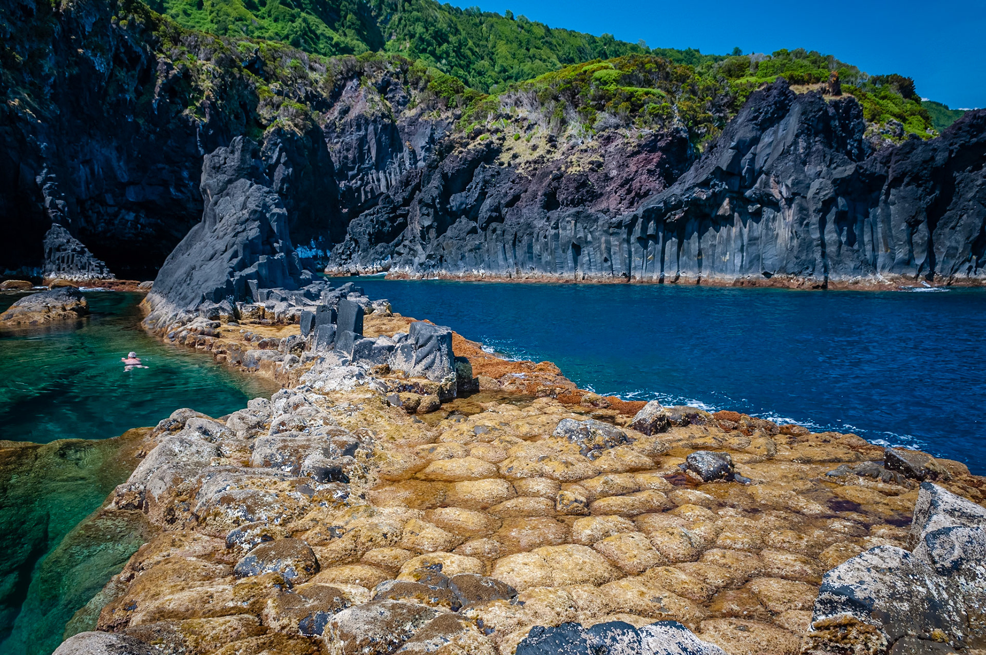 Piscina Natural "Simão Dias", Fajã do Ouvidor, São Jorge