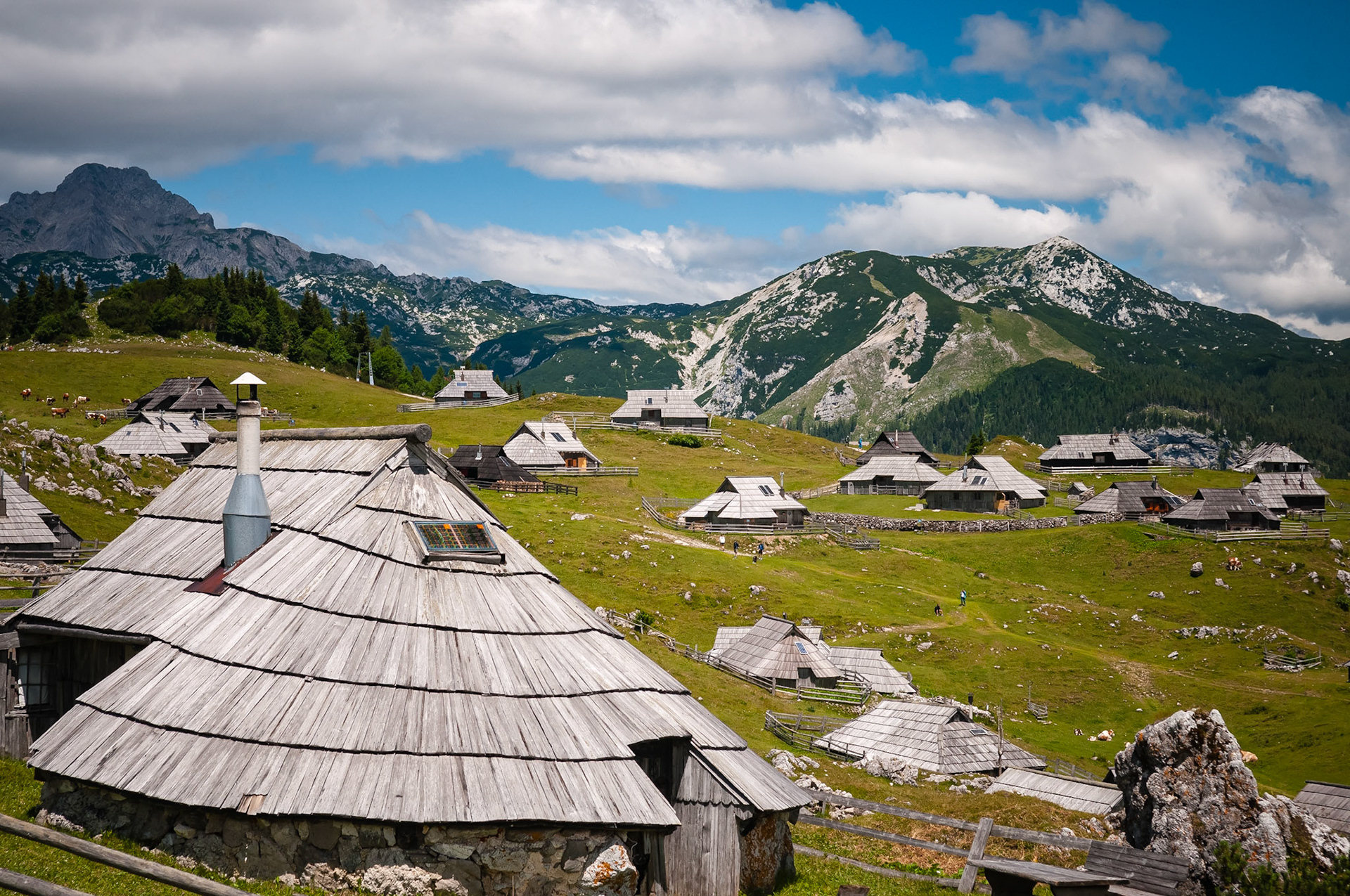 Velika Planina, Slovénie
