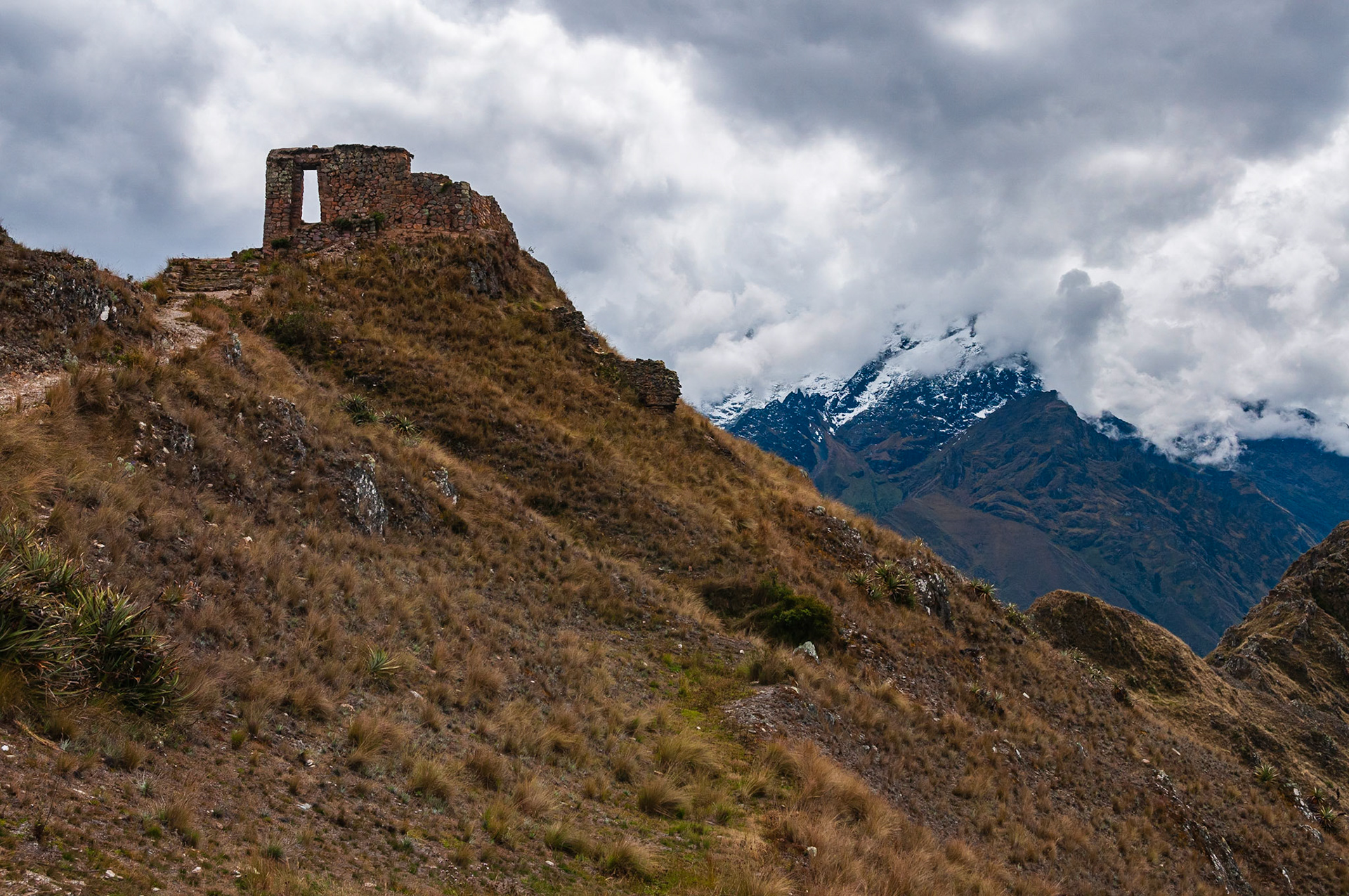 Ollantaytambo - Porte du Soleil (Puerta Sagrada del Inti Punku)
