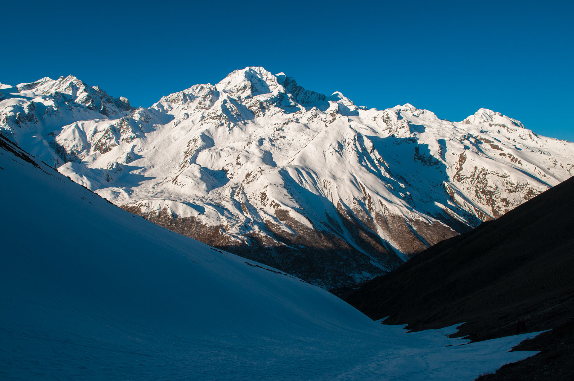 Ascension du Mont Kyanjin Ri (4773m), Kyanjin Gumba
