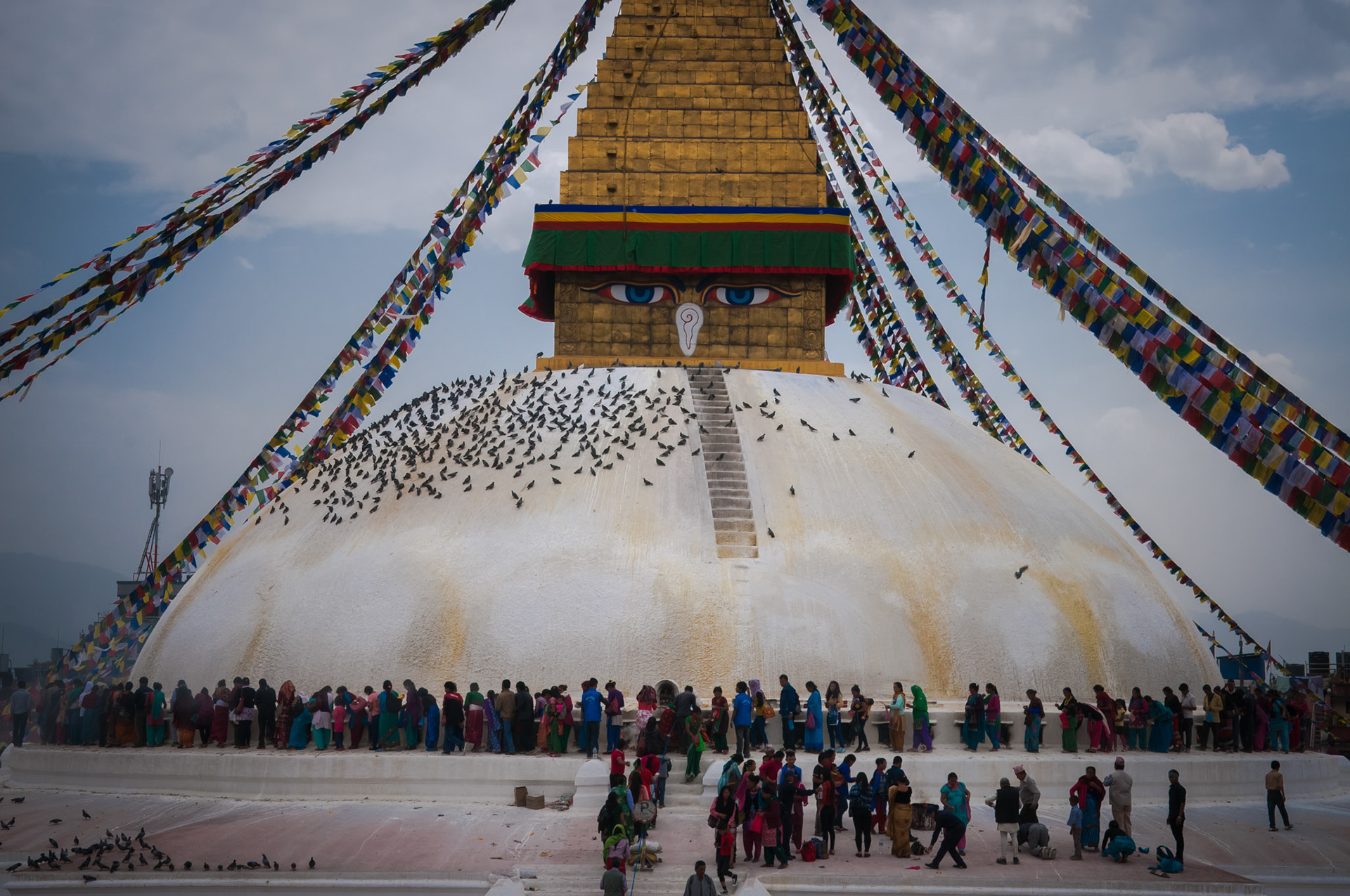 Stupa de Bodhnath, Kathmandou