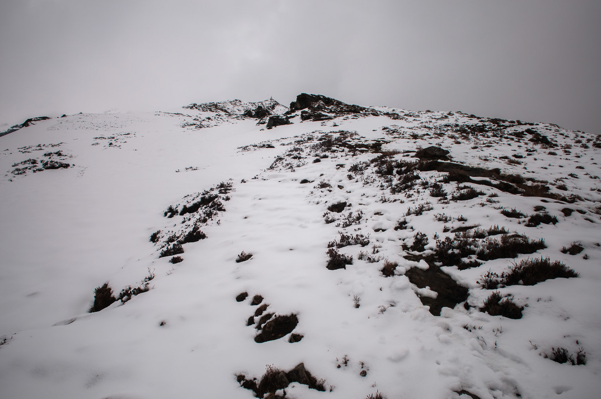 Entre Laurebina (3910m) et Gosaikund Pass (4165m)