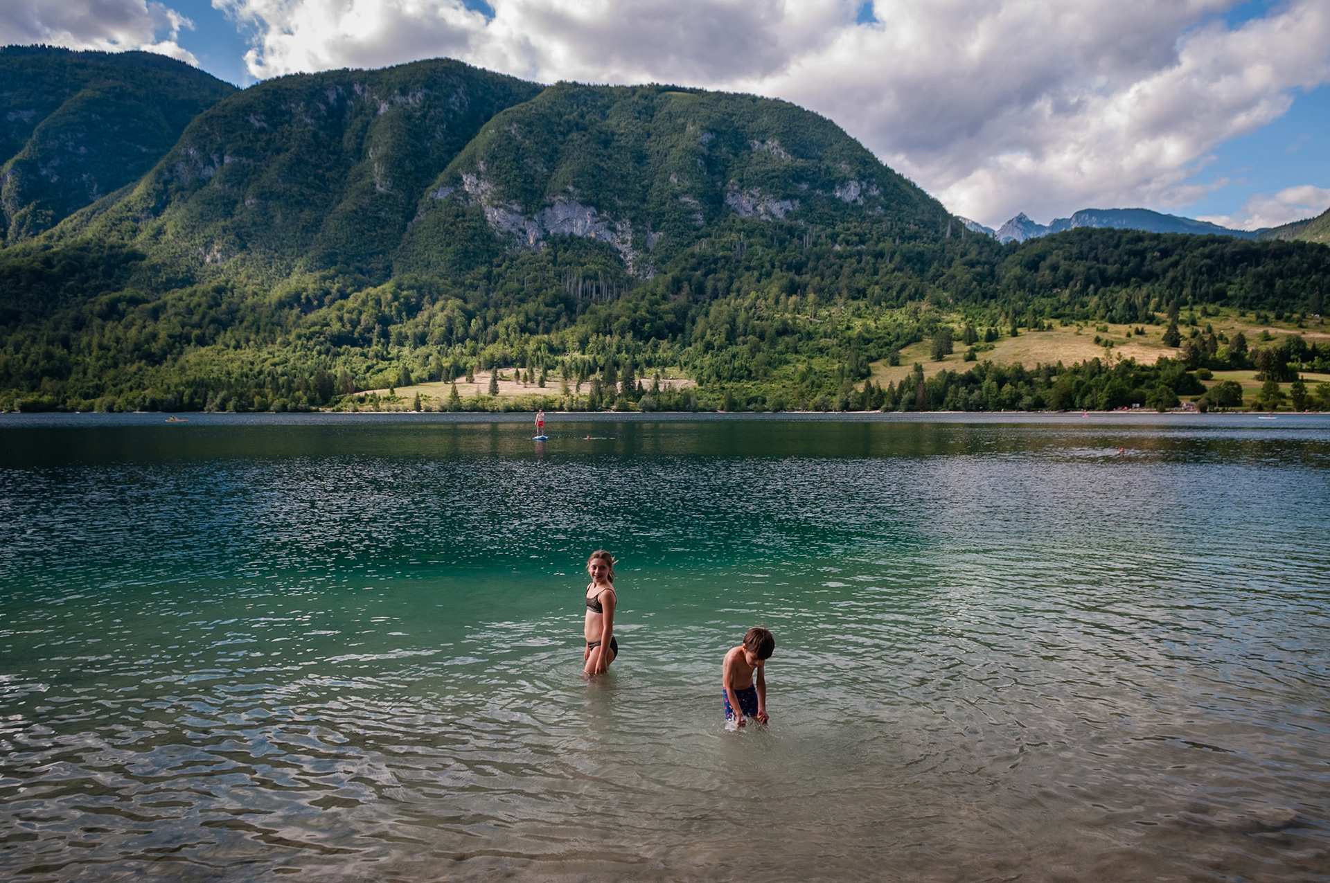Lac de Bohinj, Slovénie