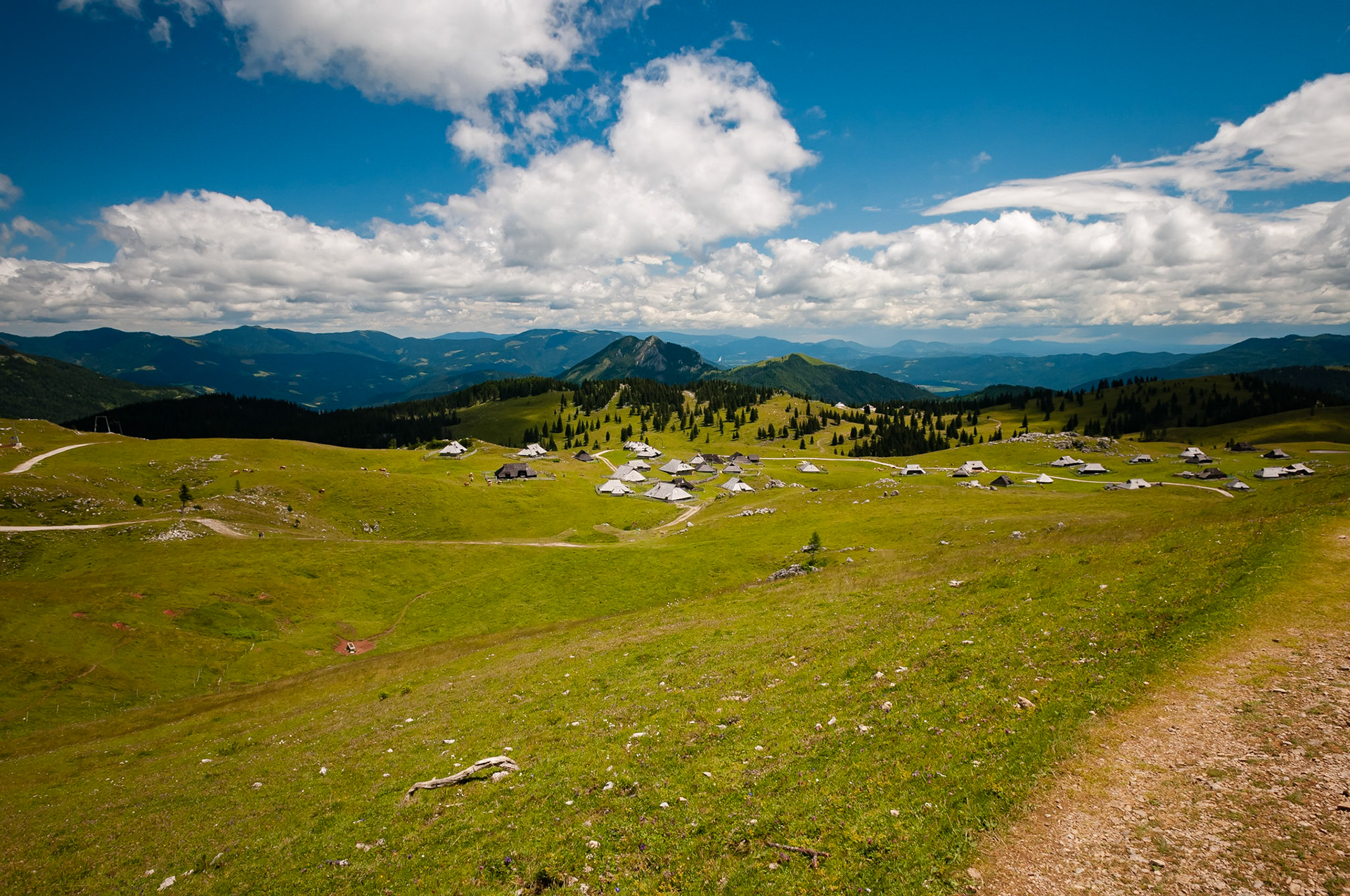 Velika Planina, Slovénie