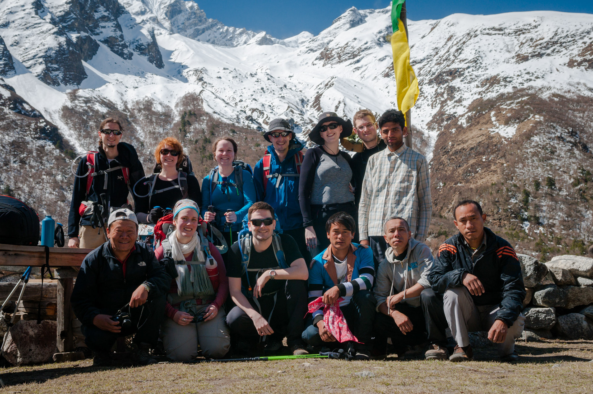 Entre Langtang (3430m) et Kyanjin Gumba (3830m)