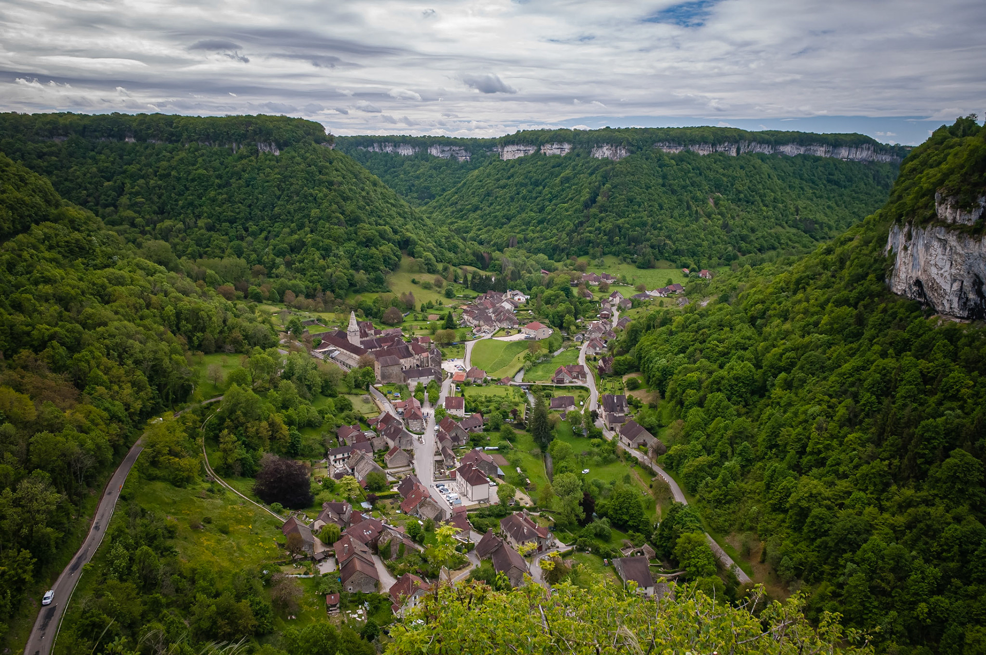 Belvédaire de Grange sur Baume, Beaume-les-Messieurs, France