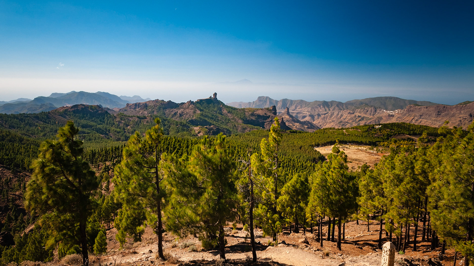 Mirador del Pico de los Pozos de la Nieves, Gran Canaria