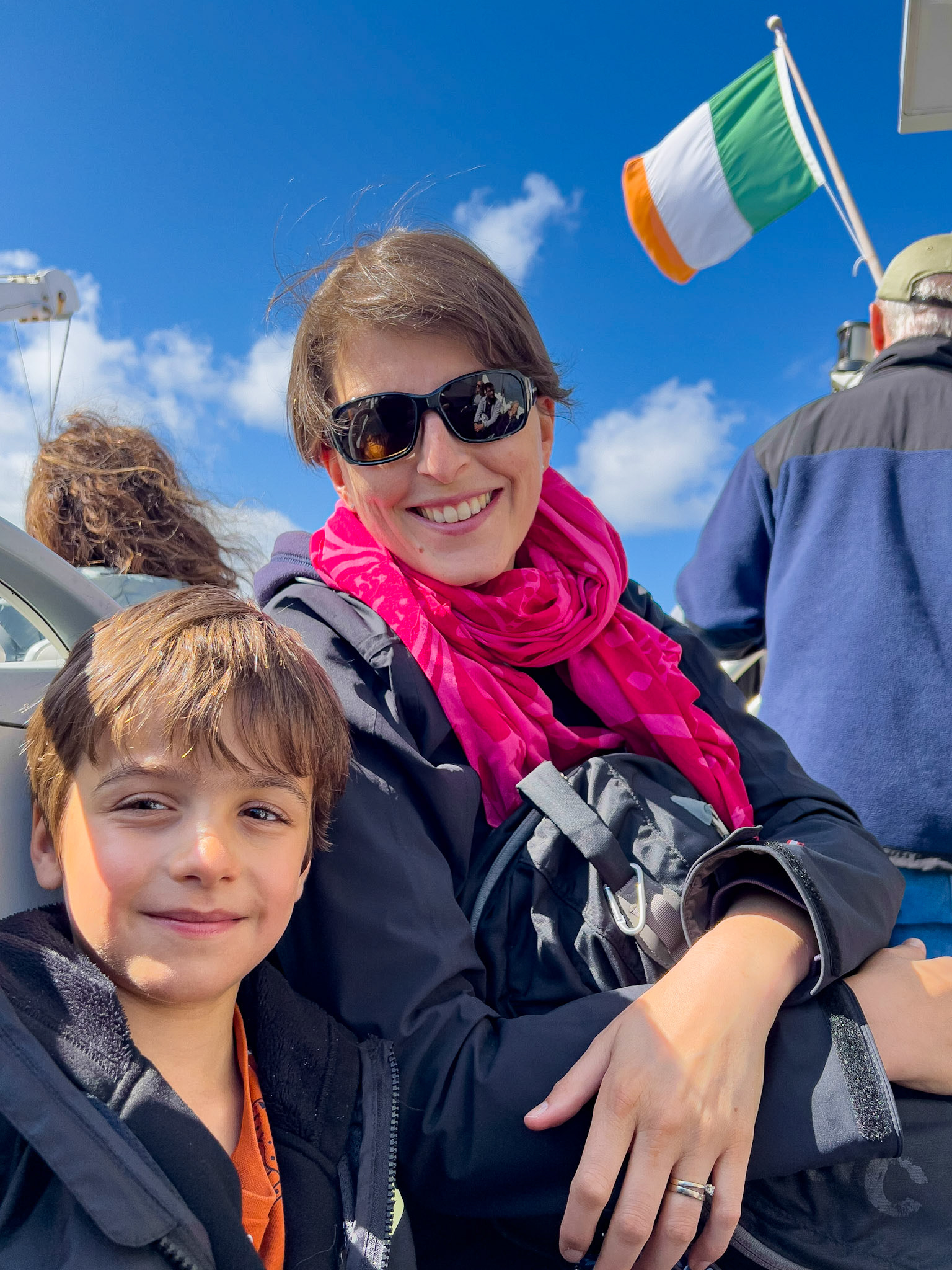 Boat to Aaran Island, County Clare