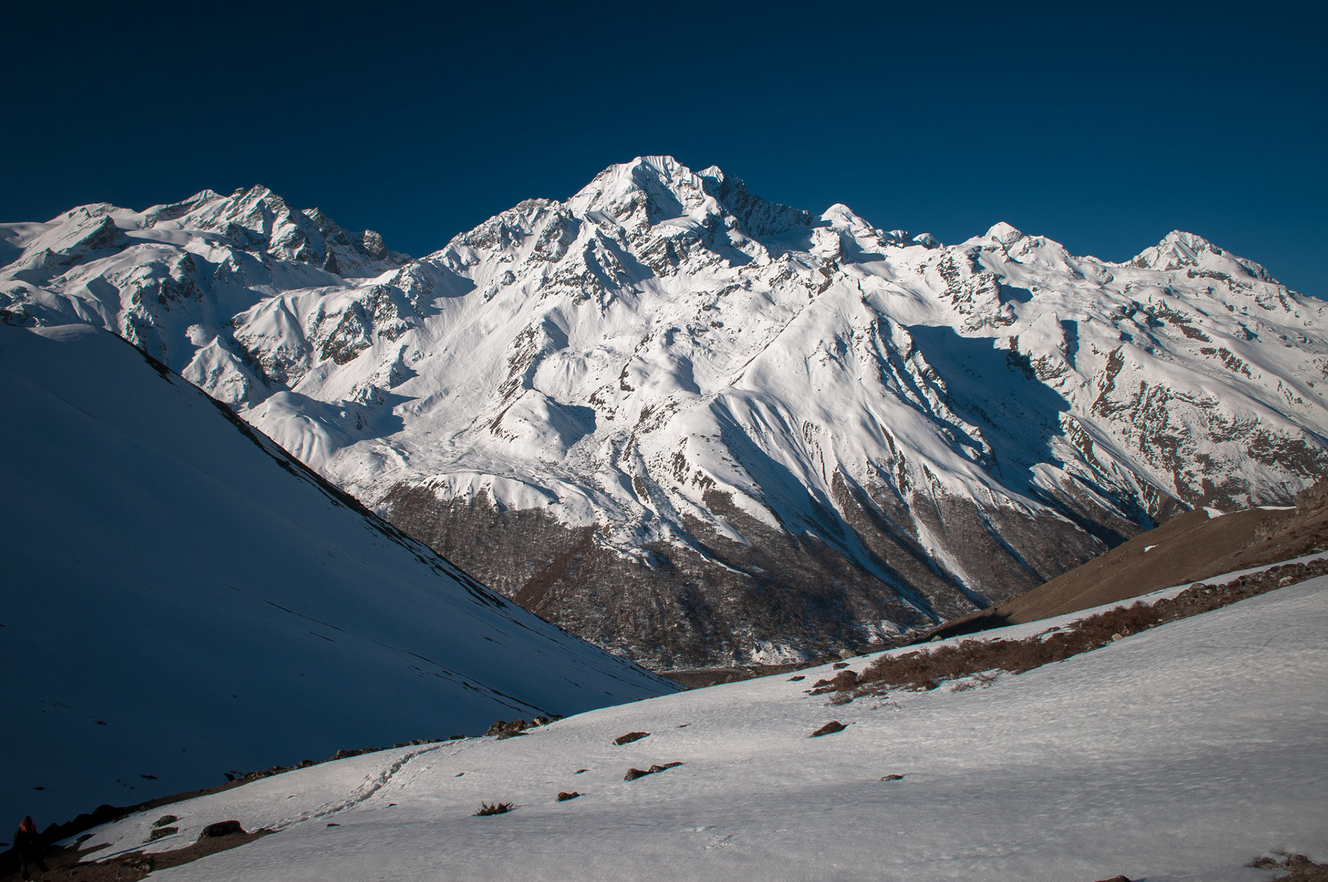 Ascension du Mont Kyanjin Ri (4773m), Kyanjin Gumba