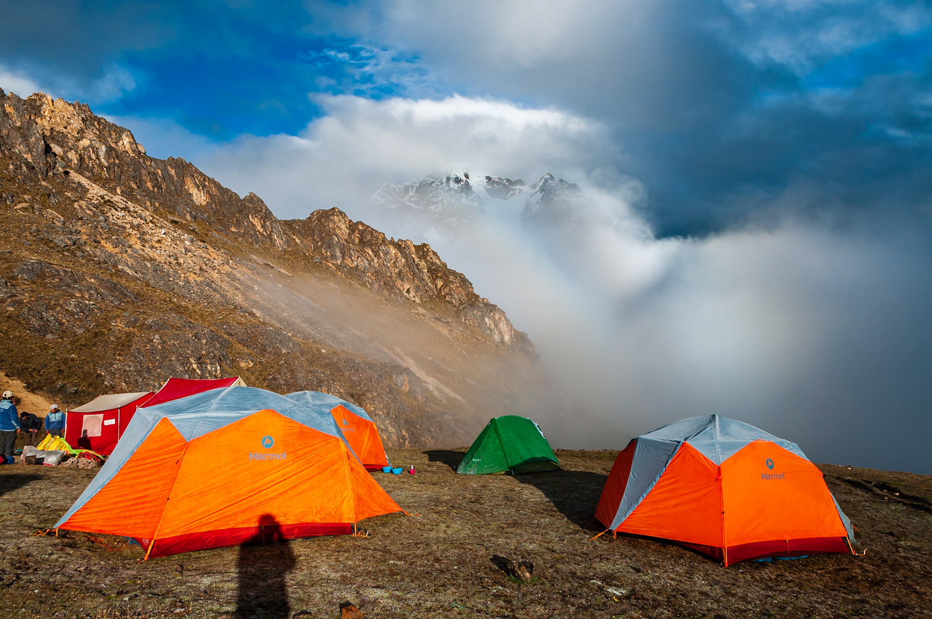 Salcantay Trek, Camp de Base 1