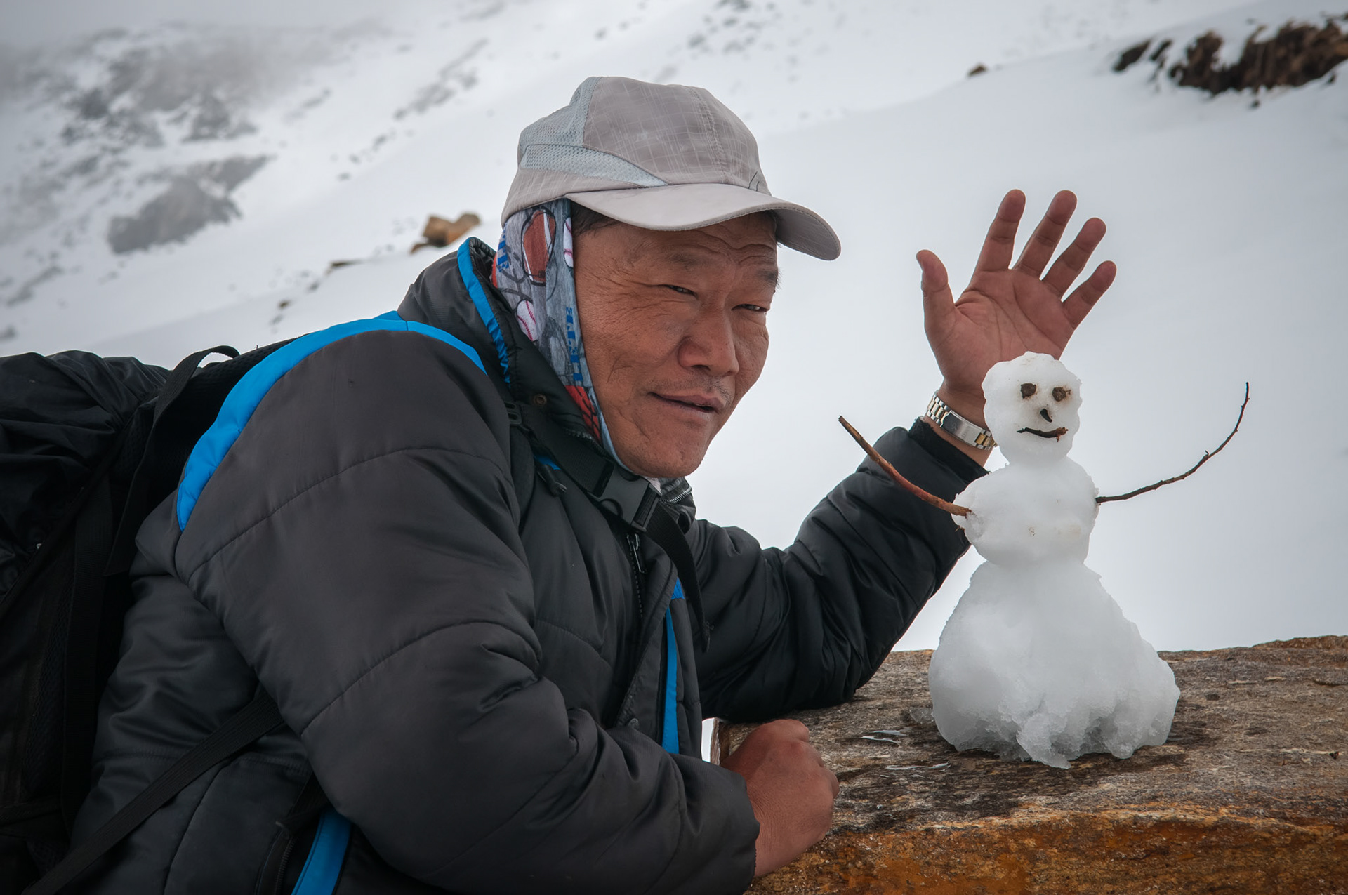 Entre Laurebina (3910m) et Gosaikund Pass (4165m)