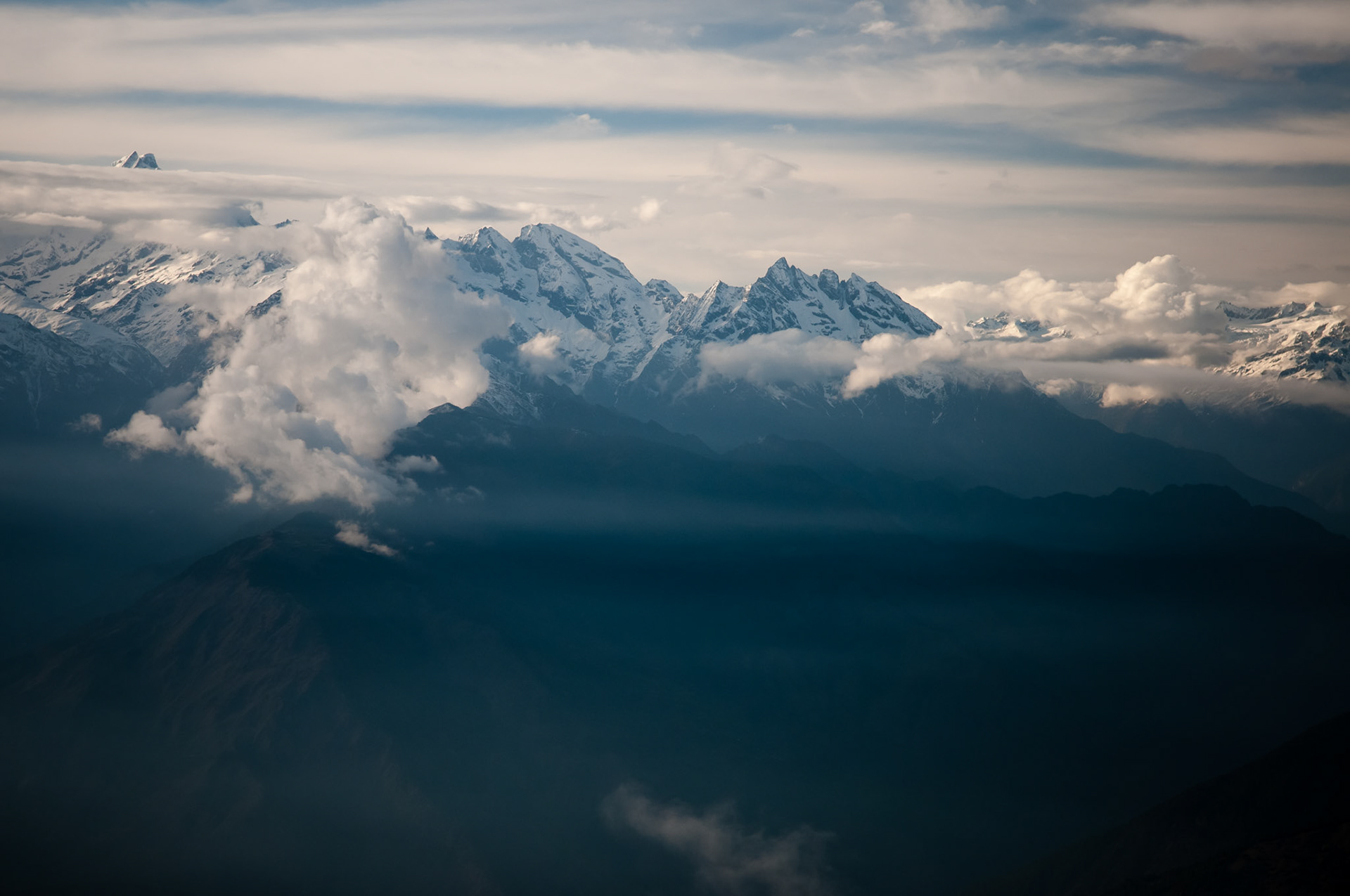Entre Laurebina (3910m) et Gosaikund Pass (4165m)