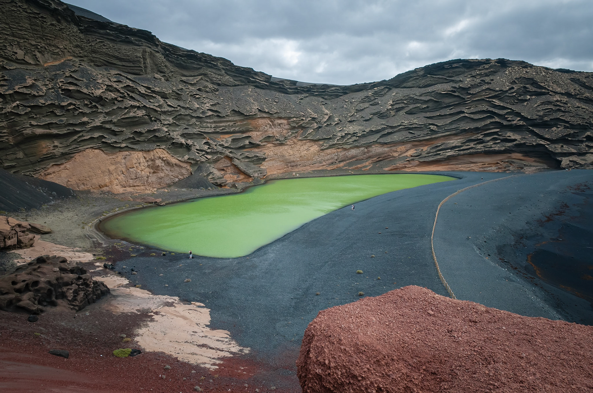 El Lago Verde, El Golfo, Lanzarote