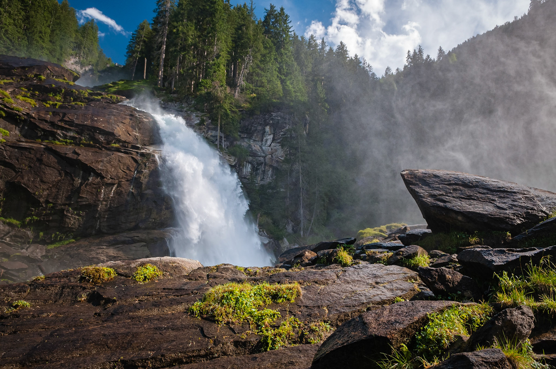 Cascades de Krimml, Autriche