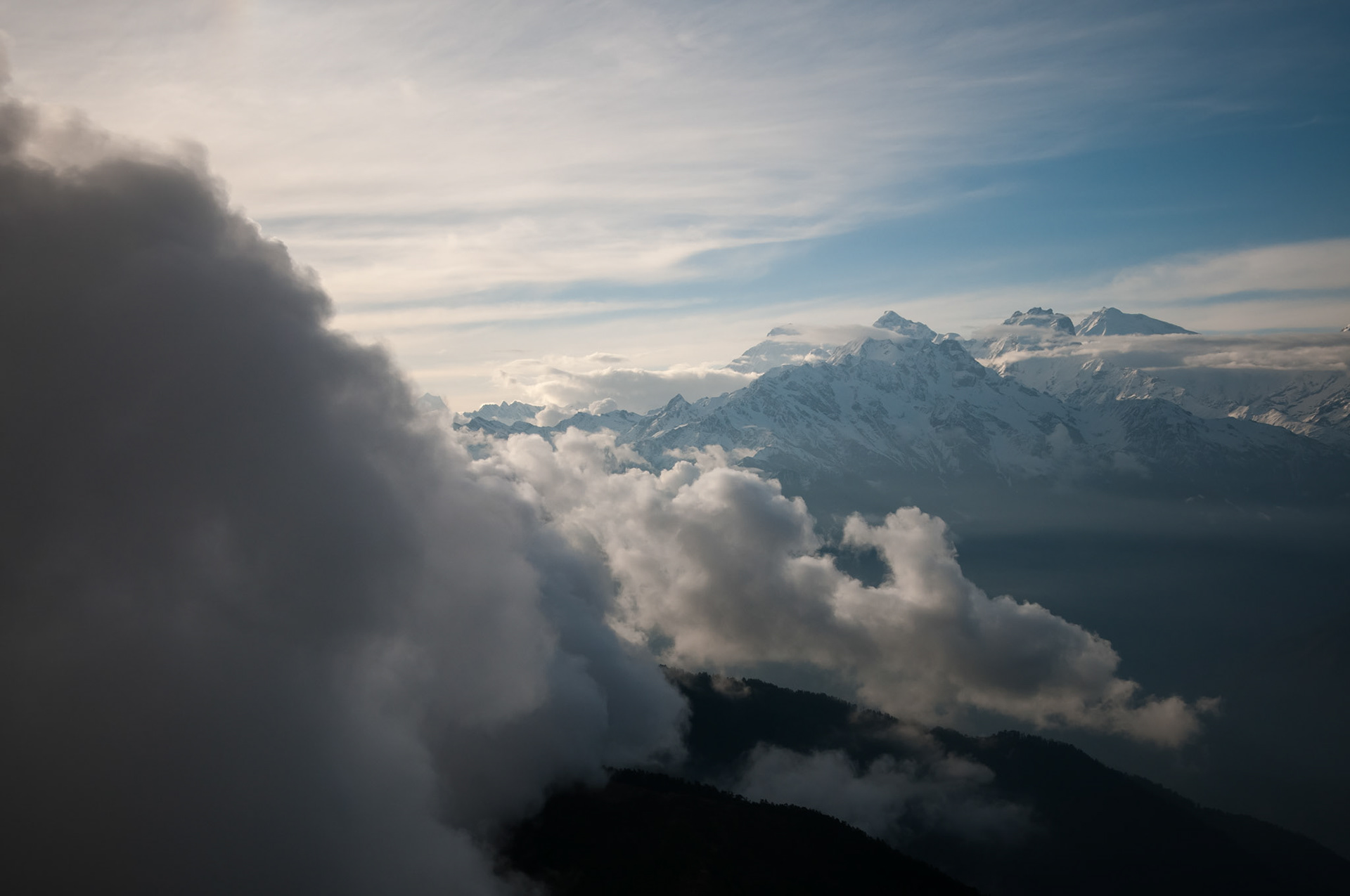 Entre Laurebina (3910m) et Gosaikund Pass (4165m)
