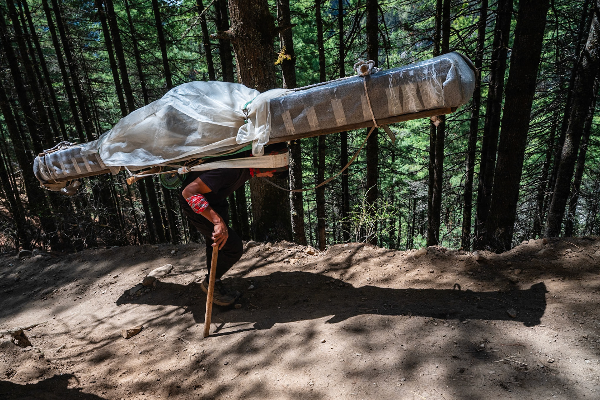 Day 10 - Namche Bazaar (3'446 m) to Phakding (2'610 m)