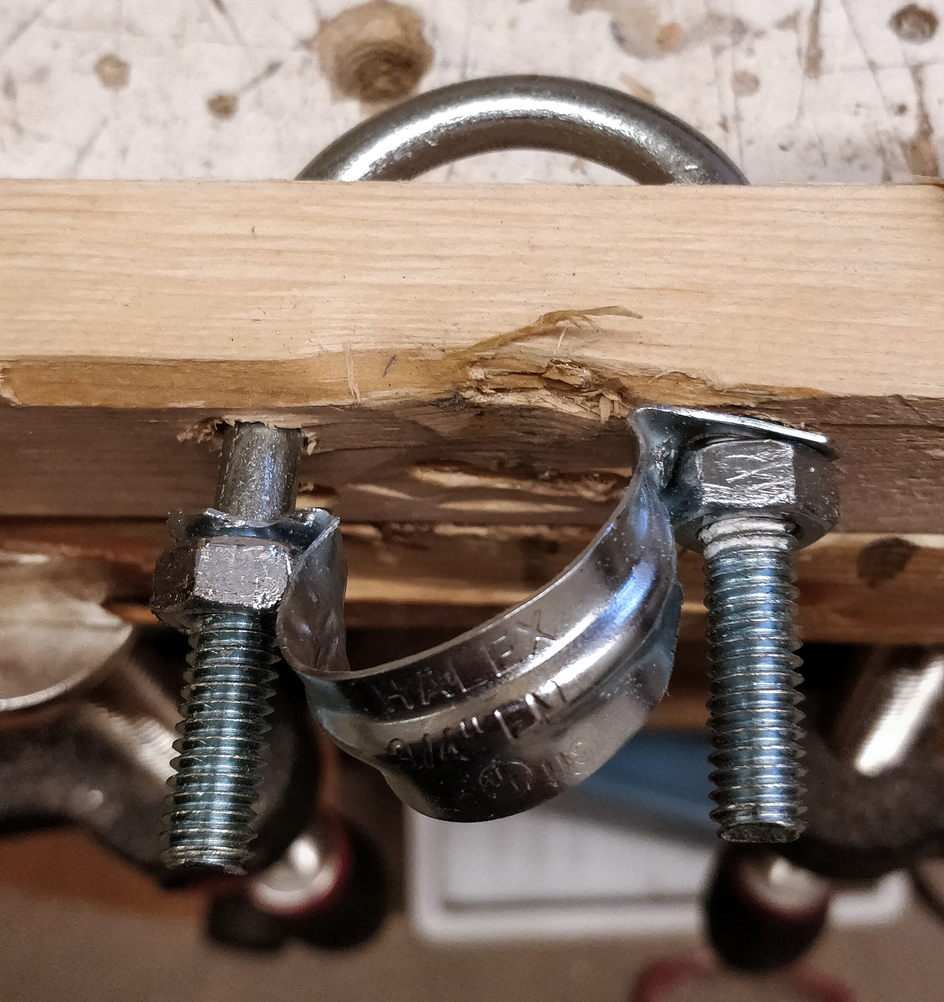 Conduit holder.