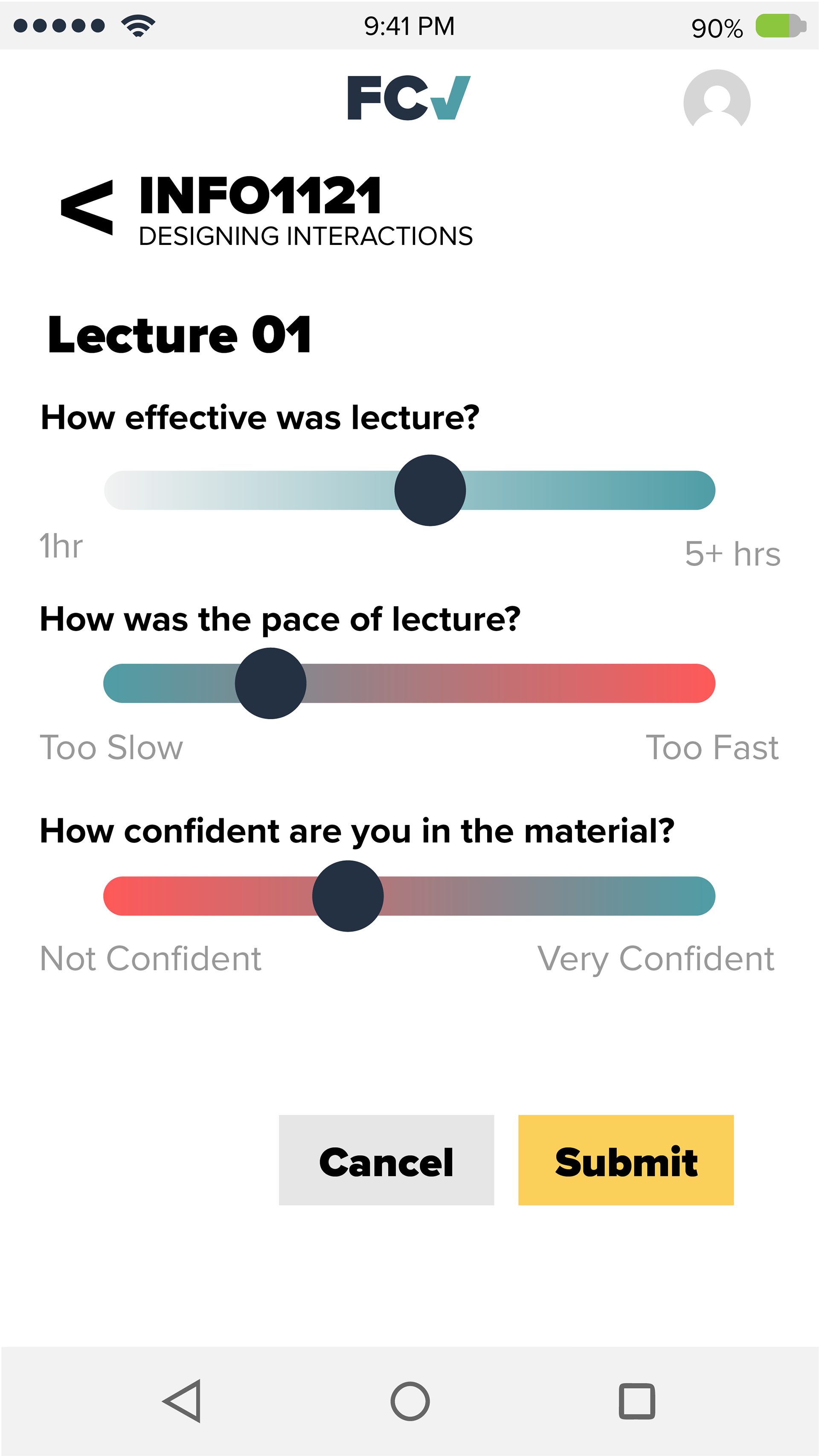 Reviewing Lecture